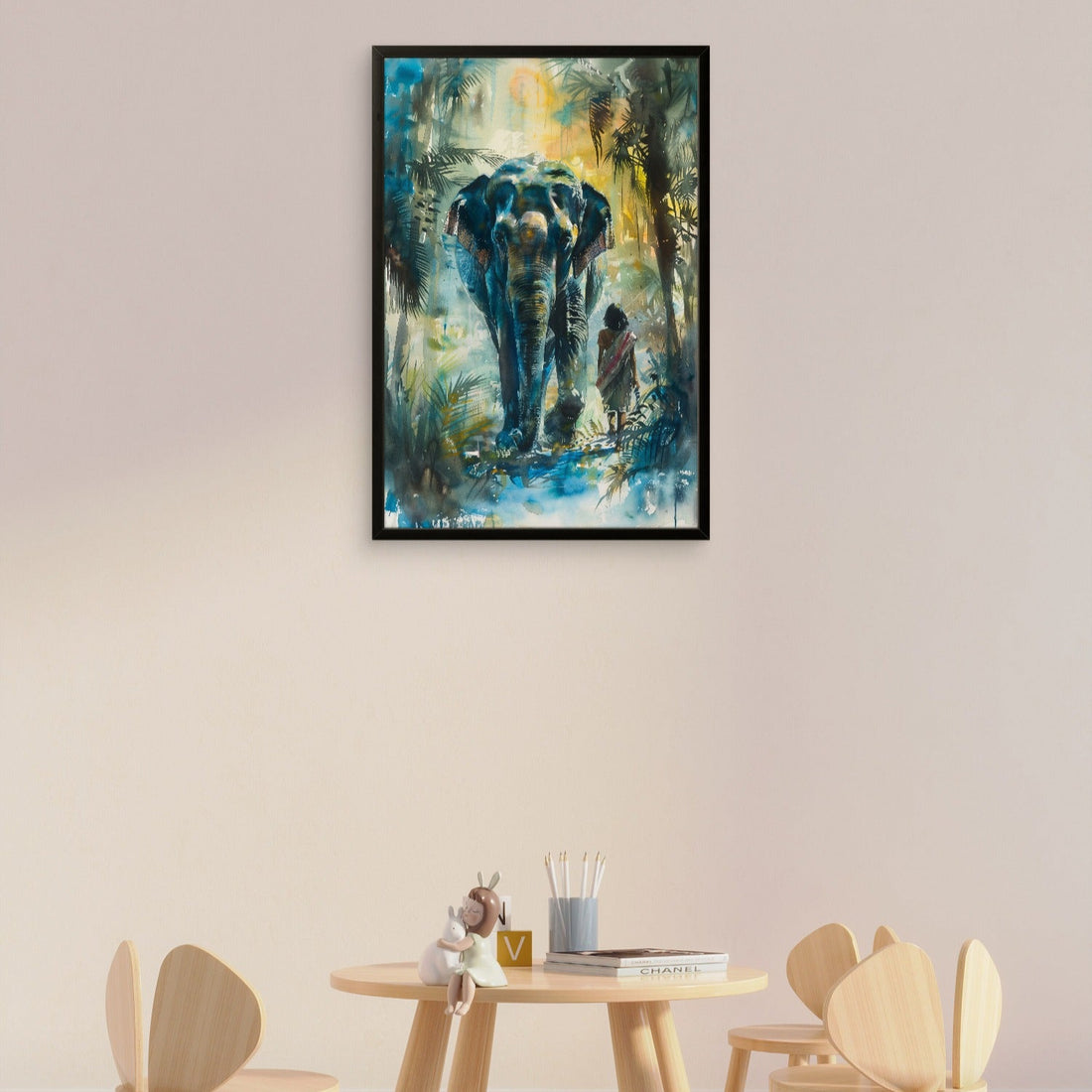 Elephant with a Man - Frugal Carts