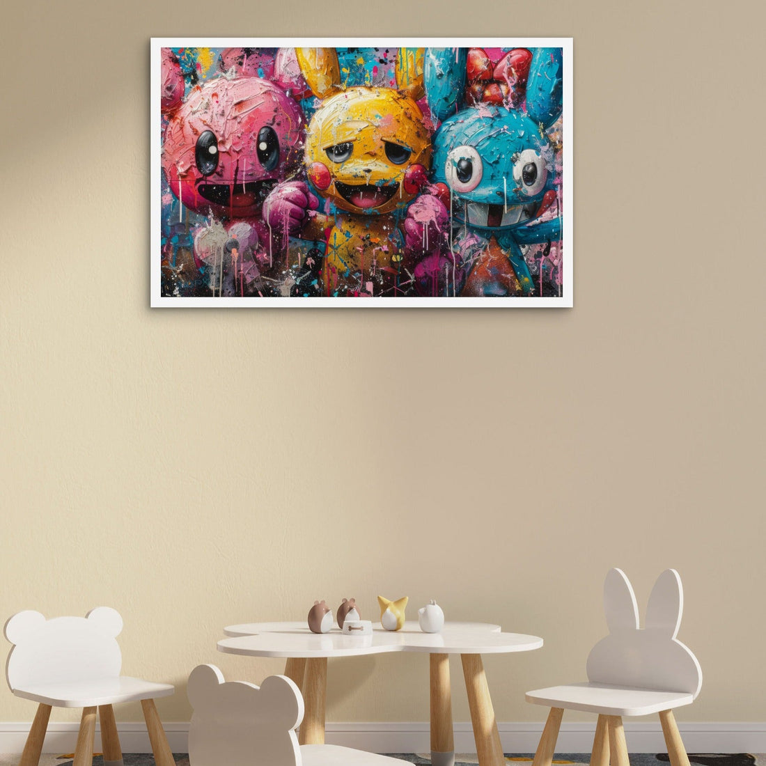 Colourful Funny Characters