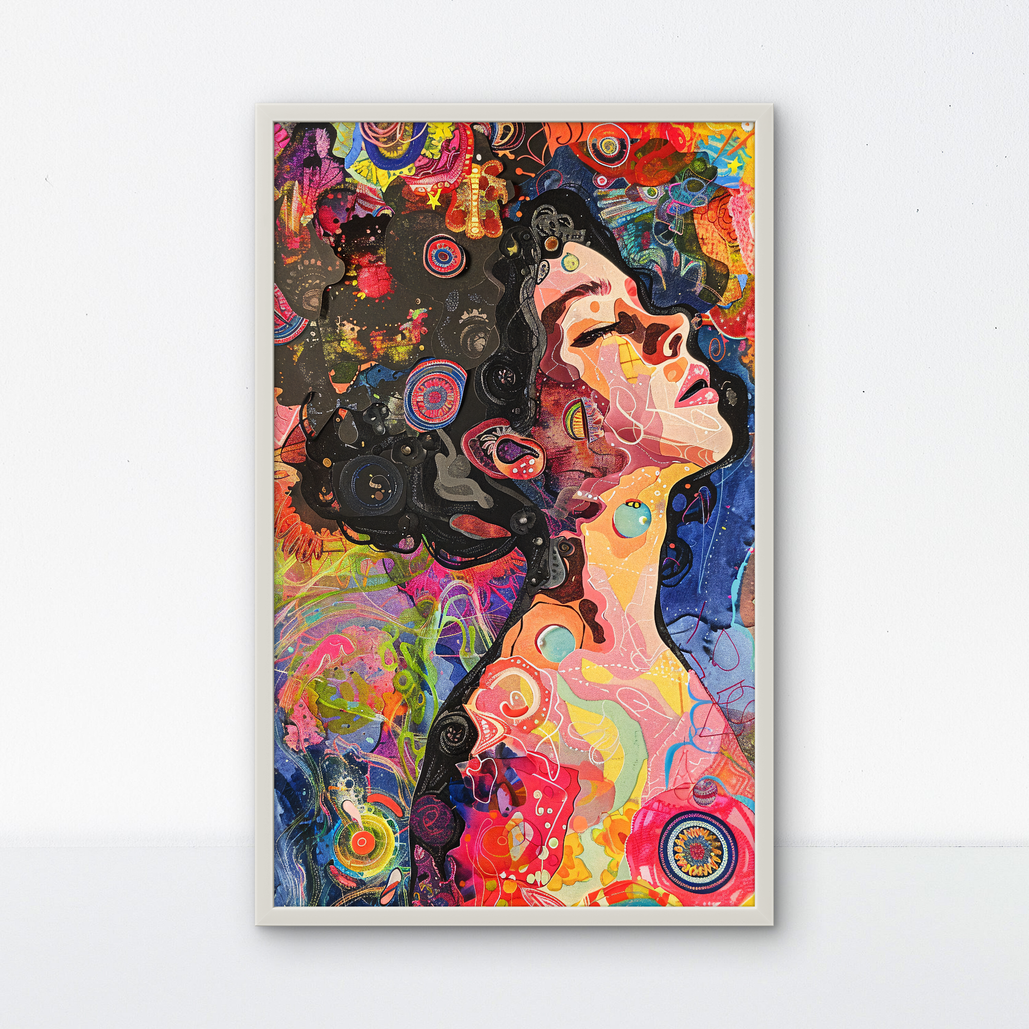 Colourful Lady Abstract