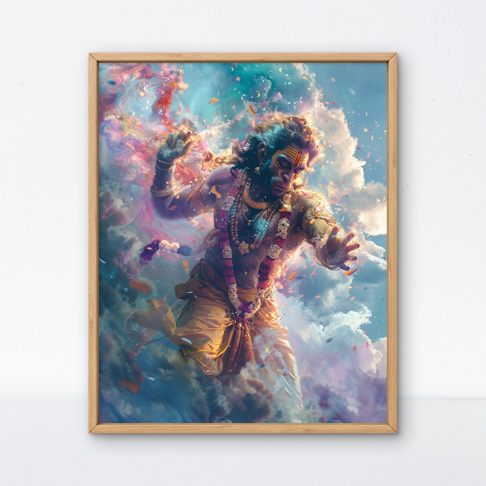 Modern Hanuman Art