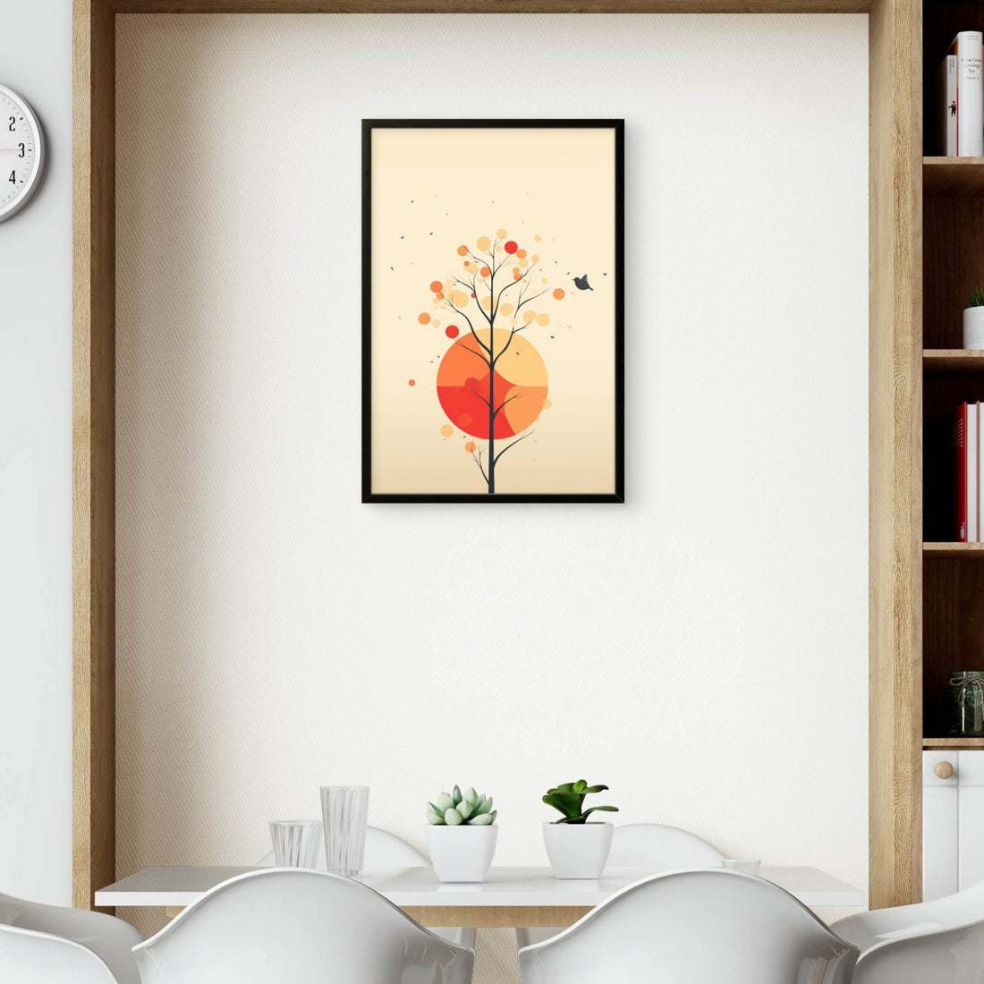 Sunset Tree Canvas