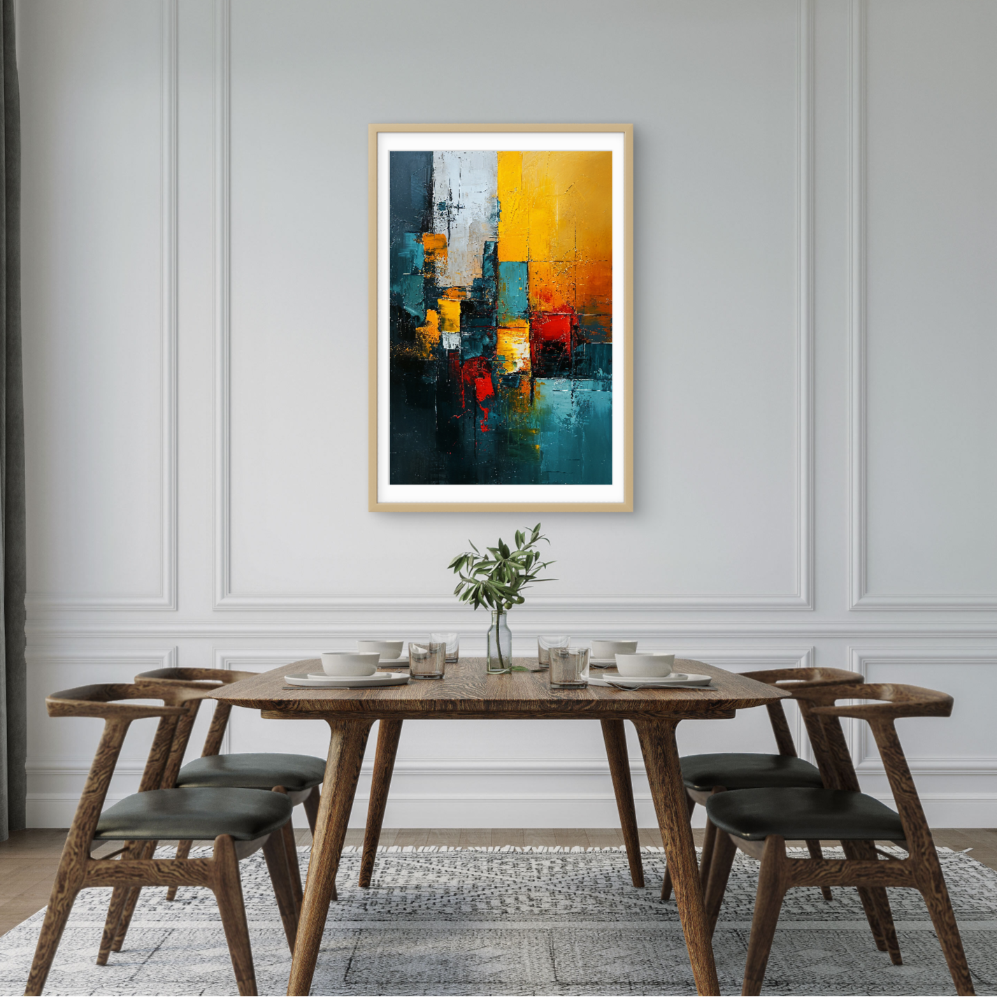 Colourful Abstract 2 - Frugal Carts