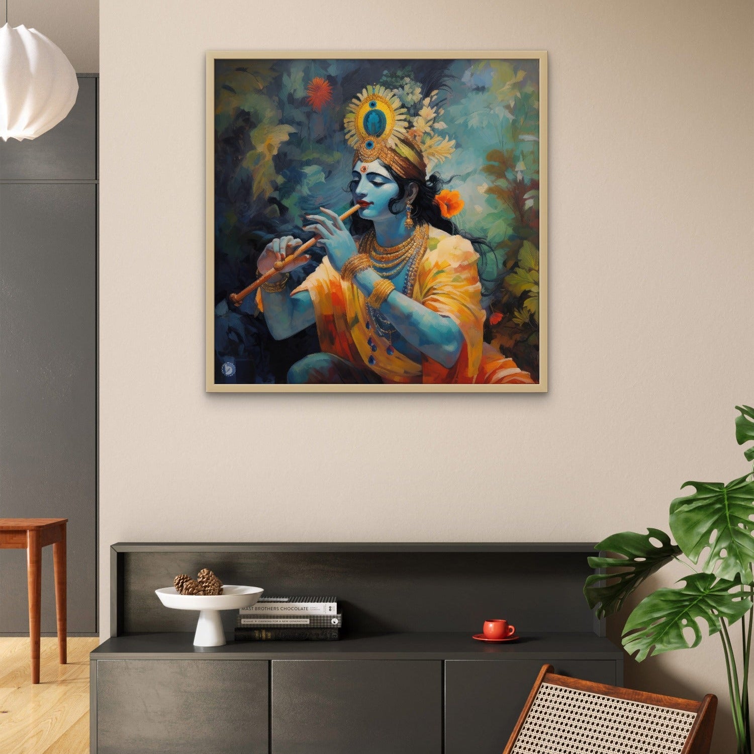 Krishna flute Art