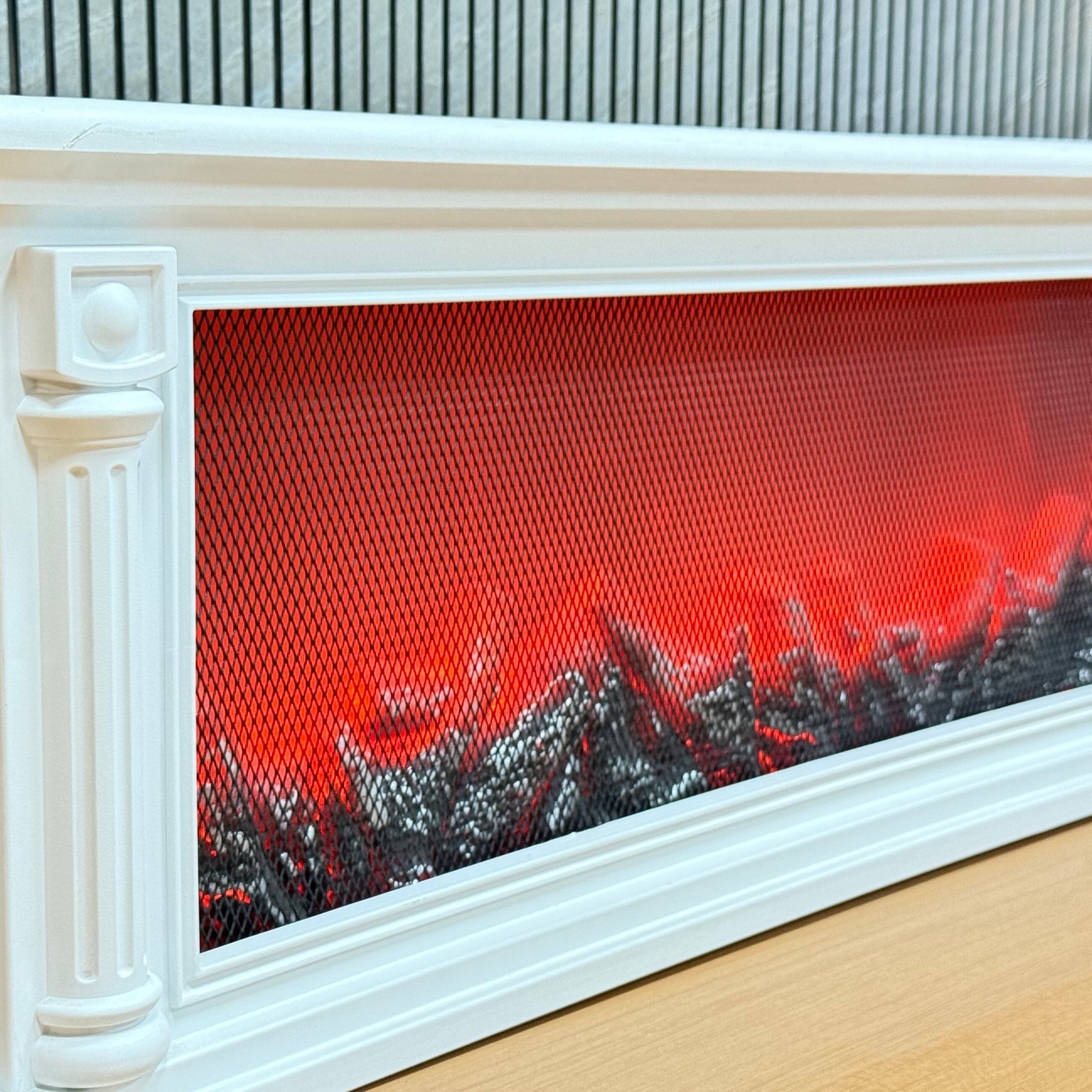 White Aura Flame Light Lamp