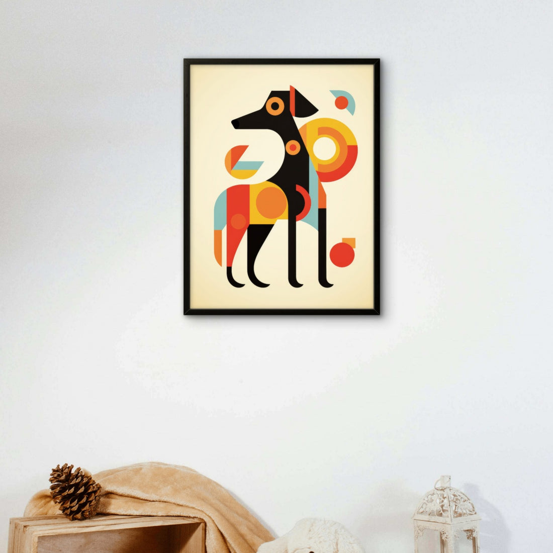 Playful Pup Wall Art