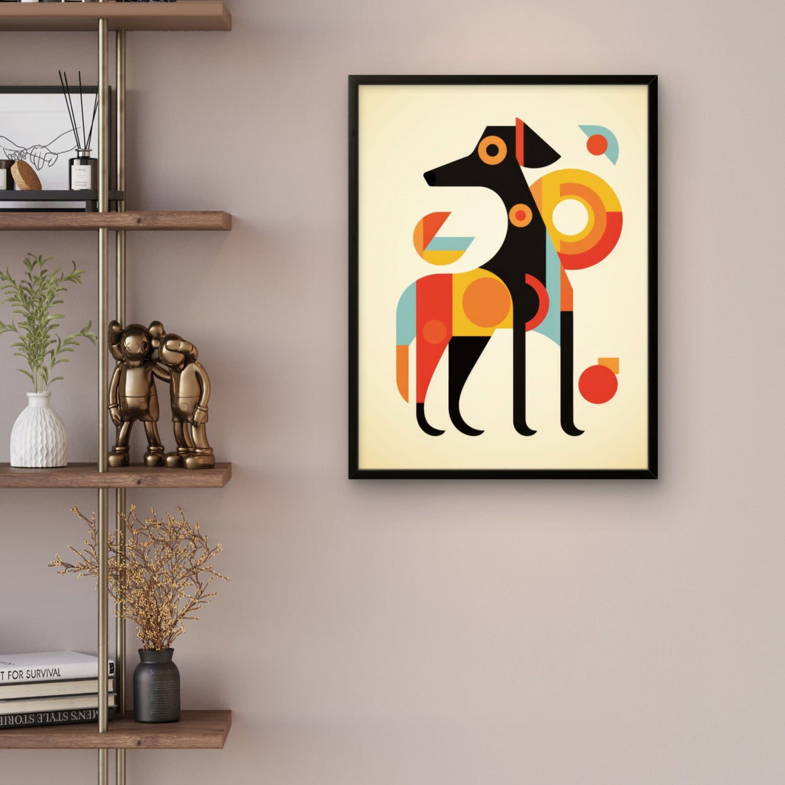Playful Pup Wall Art