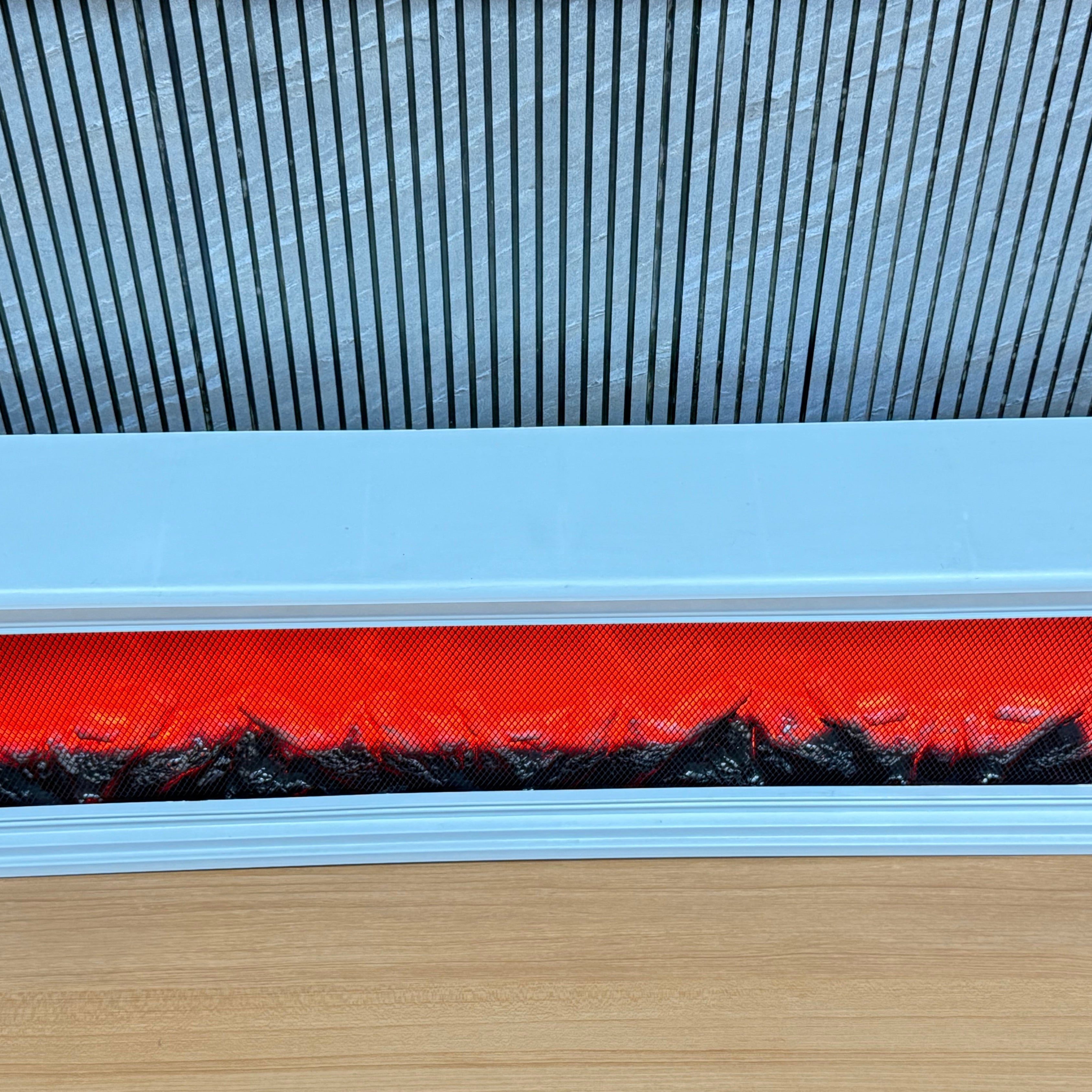 White Aura Flame Light Lamp