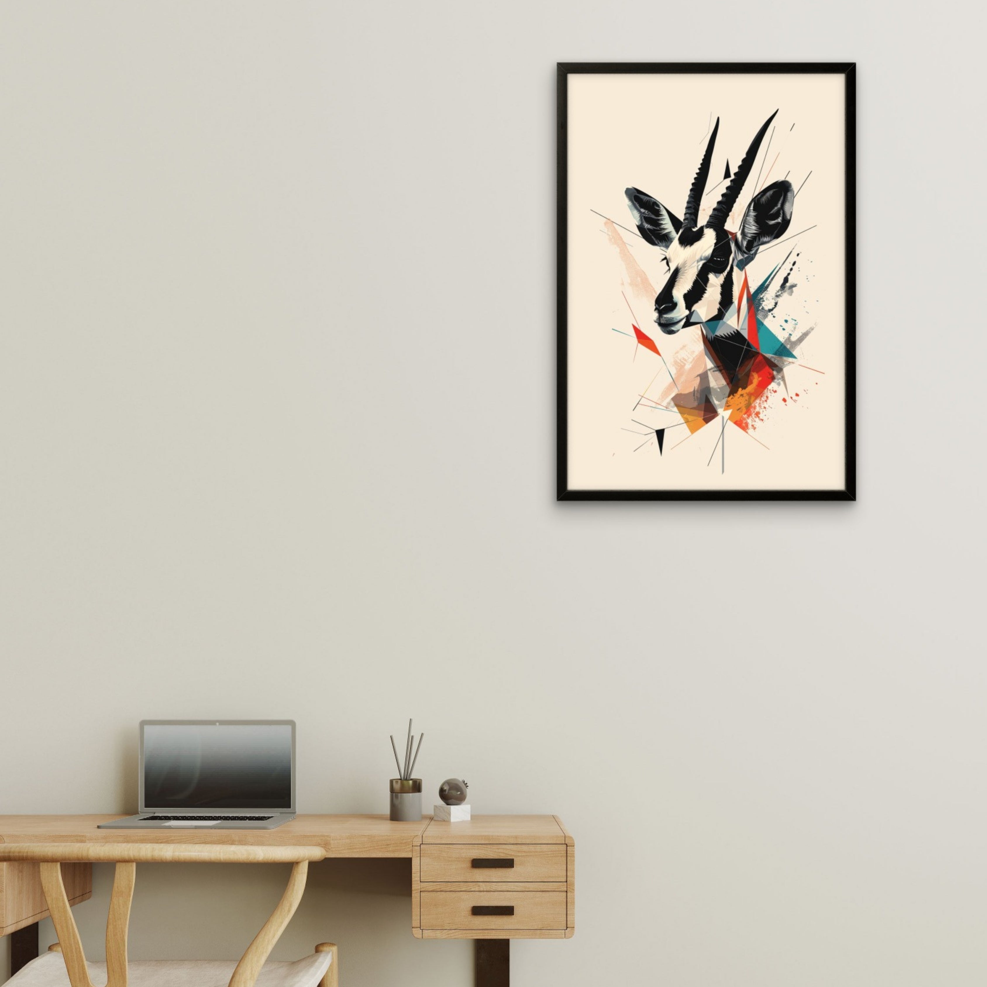 Modern Deer Fusion Frame