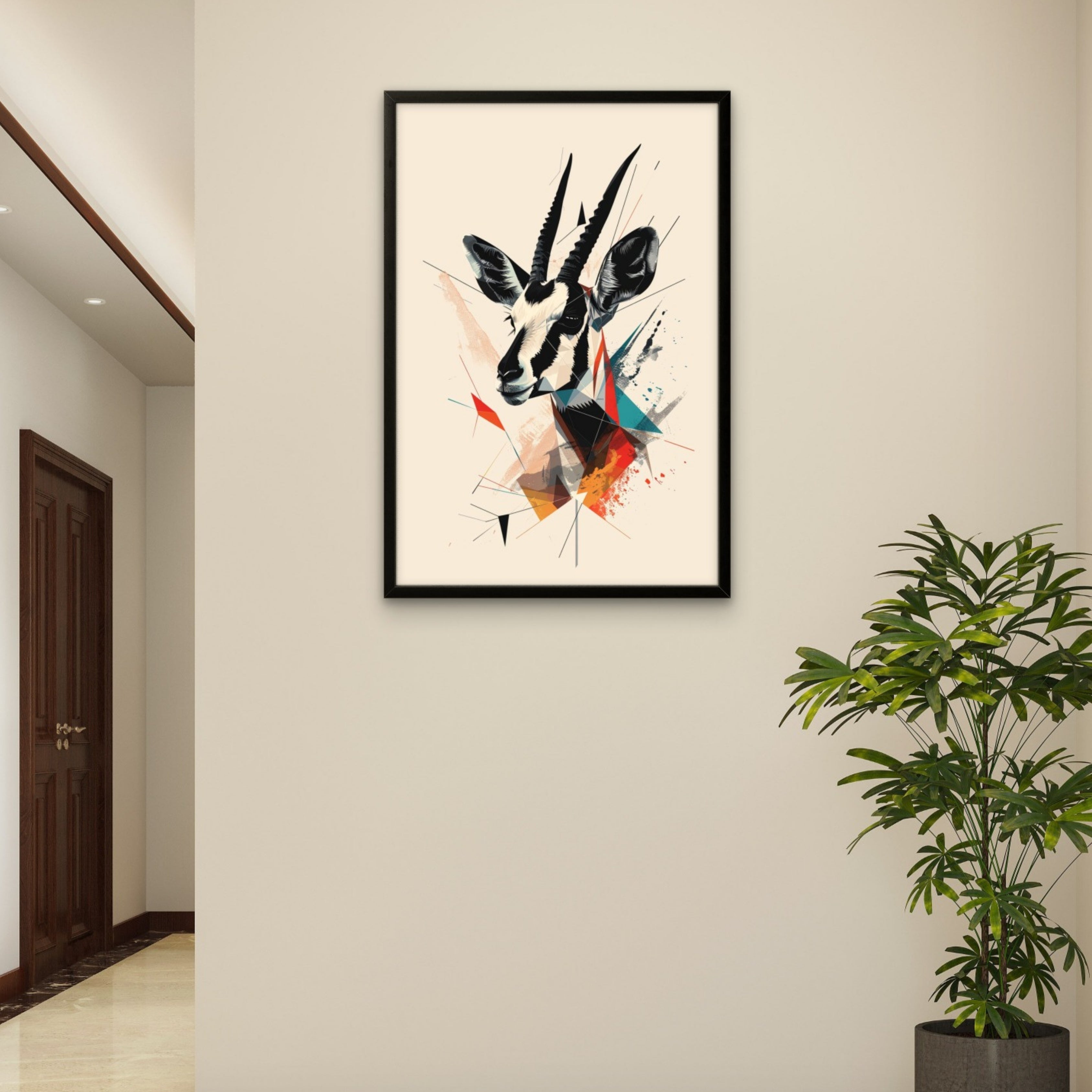 Modern Deer Fusion Frame