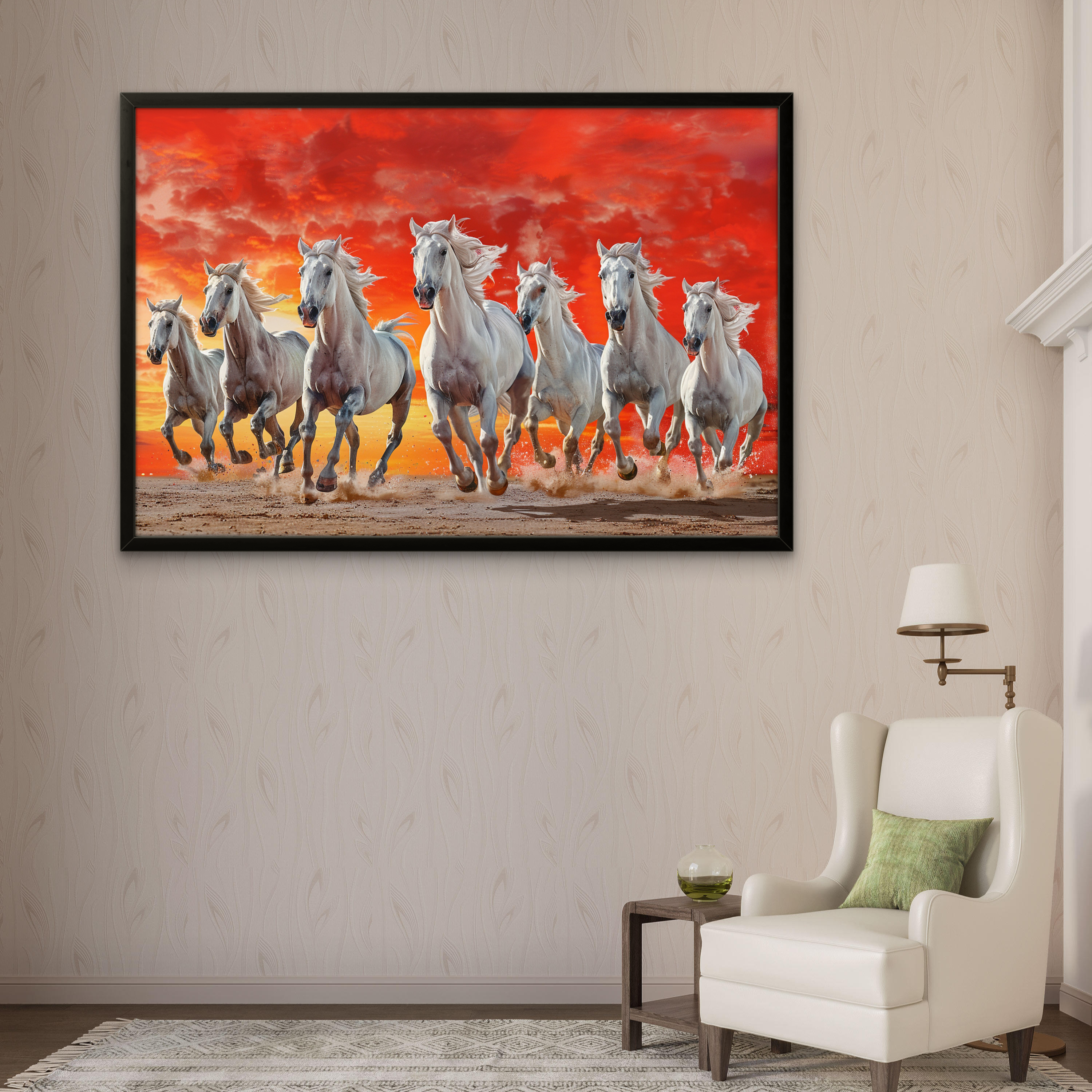 Rising Seven White Horses