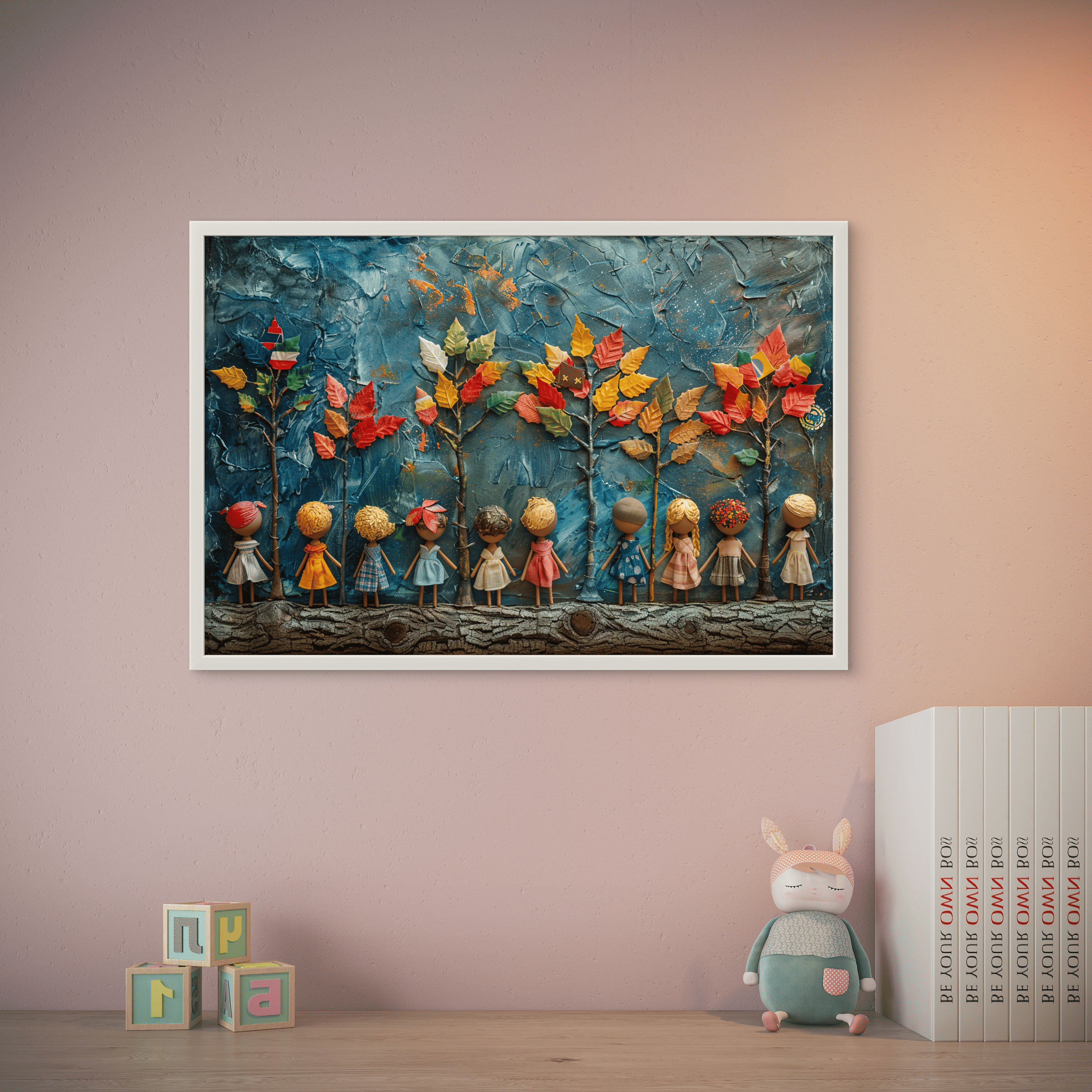 Group of Friends Art - Frugal Carts