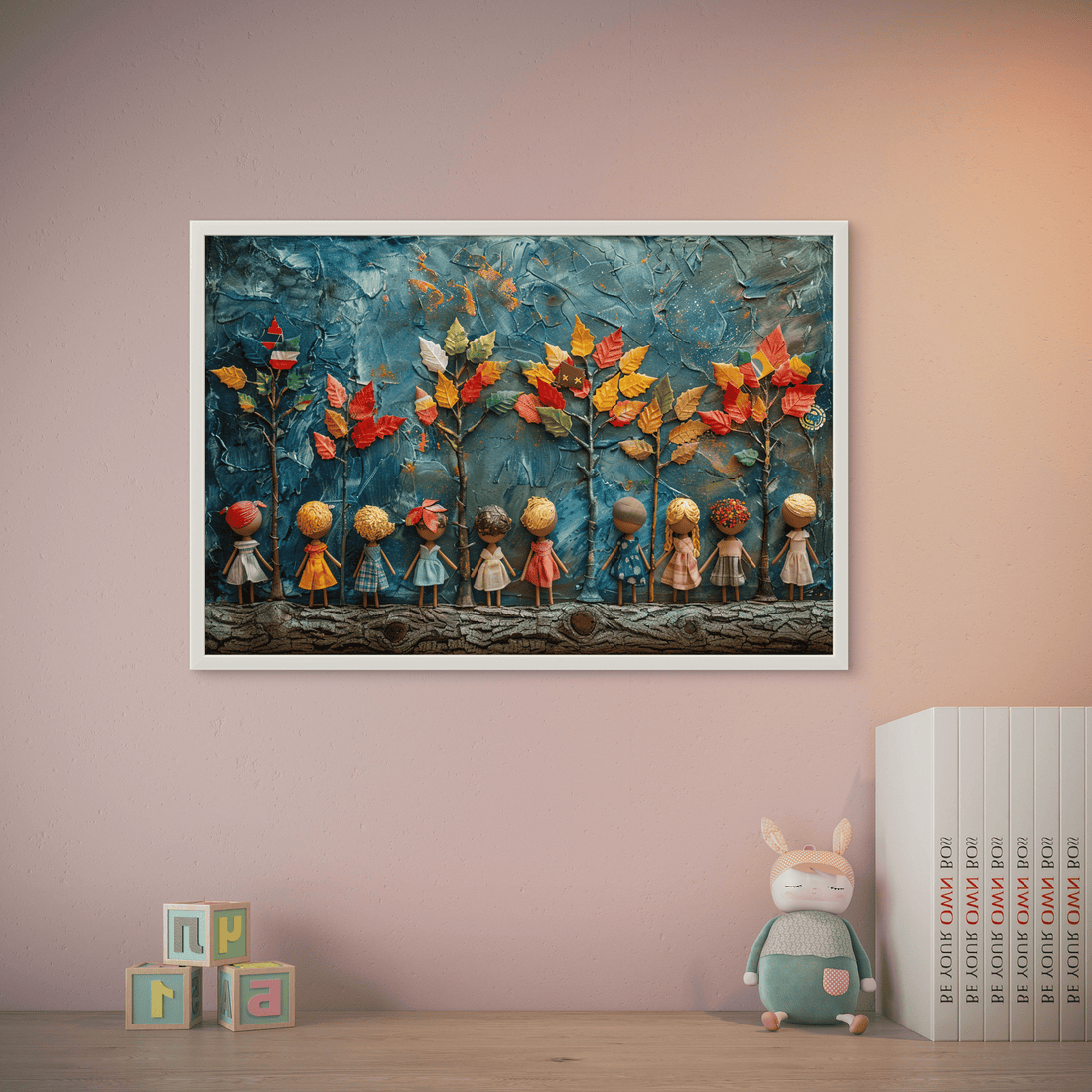 Group of Friends Art - Frugal Carts