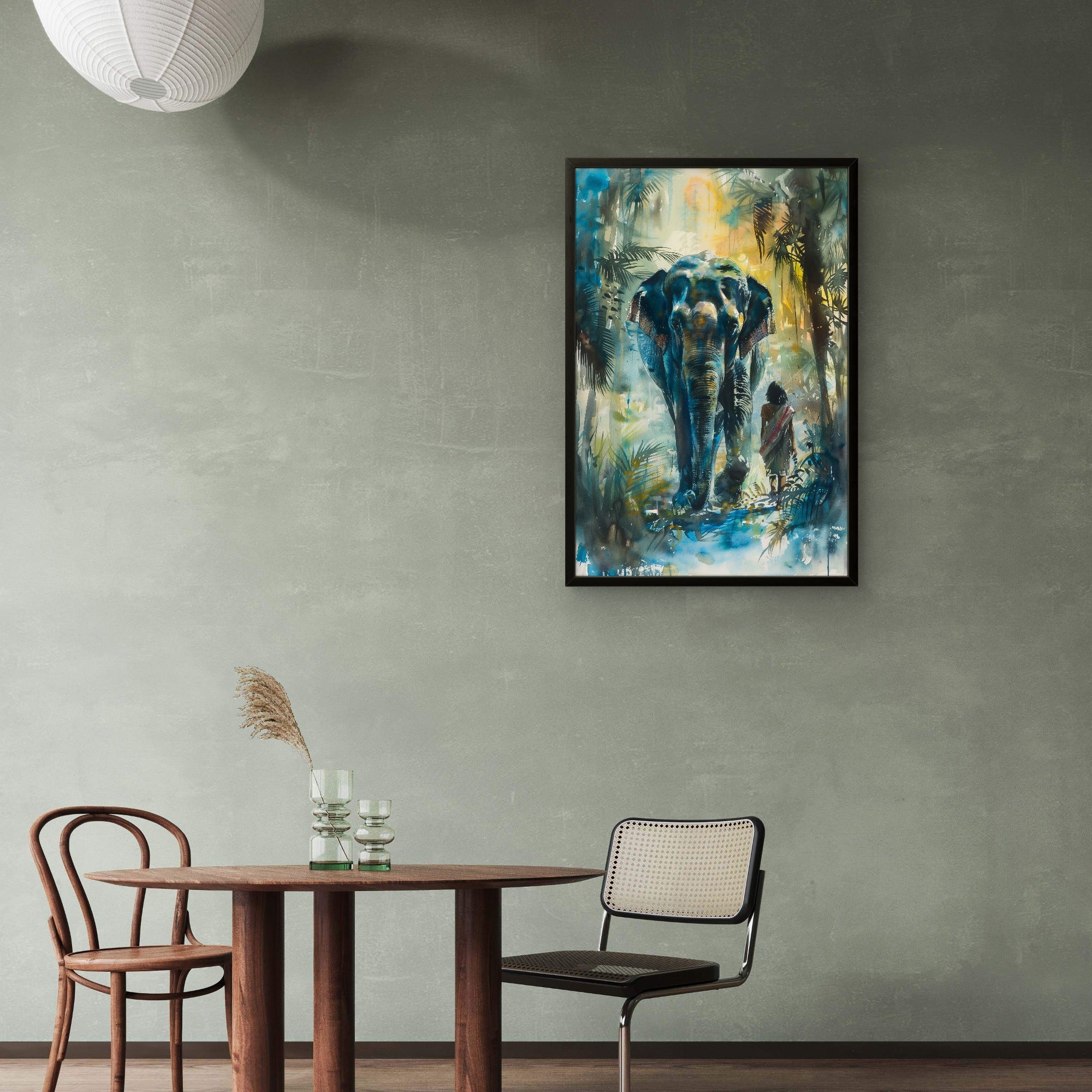 Elephant with a Man - Frugal Carts