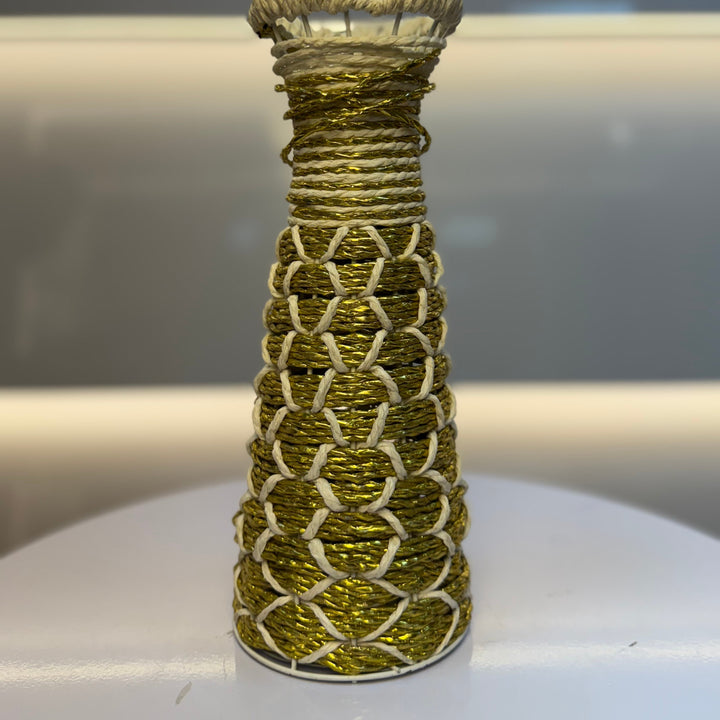 Golden Jute strip Pot