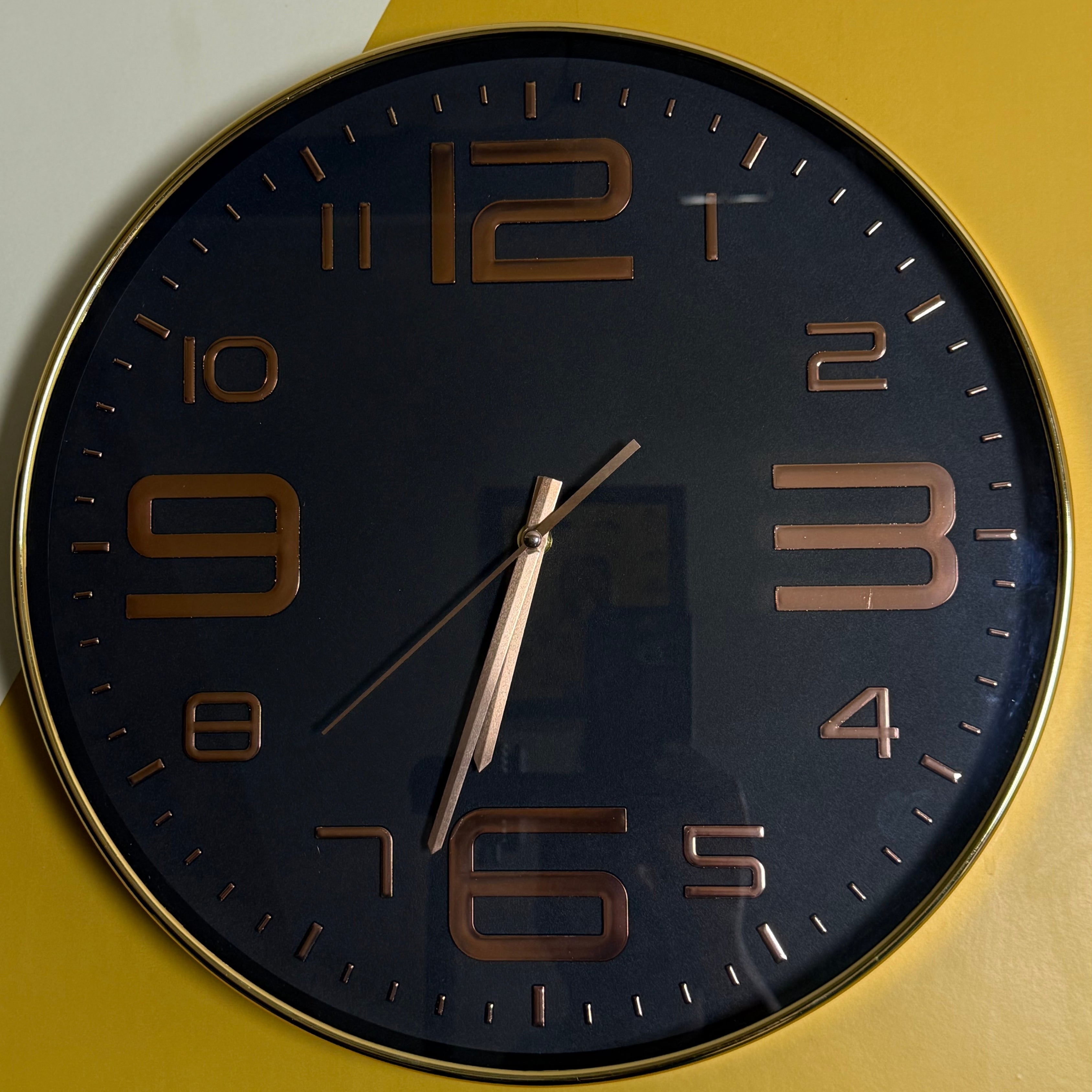 Copper Timeless Numerical Wall Clock