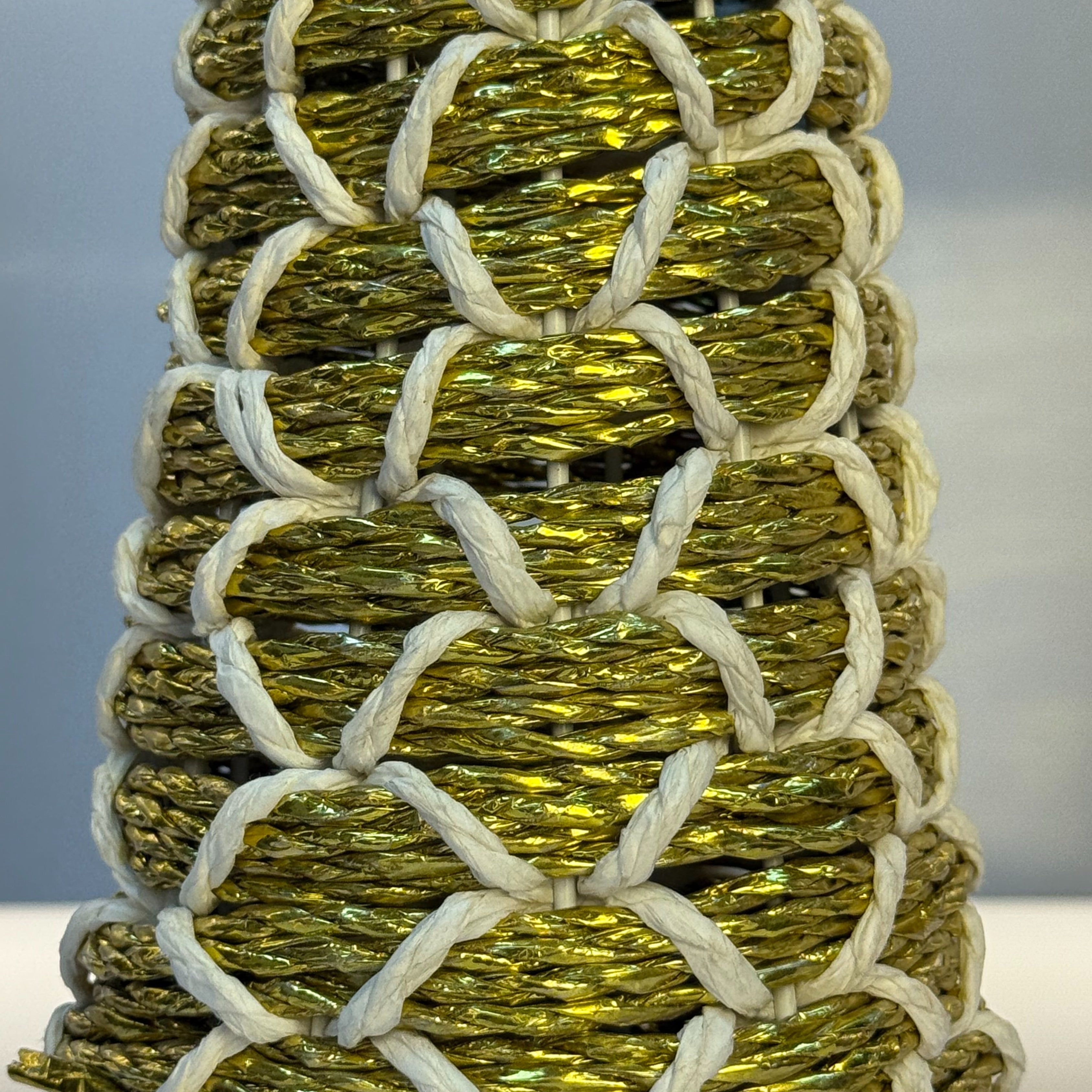 Golden Jute strip Pot