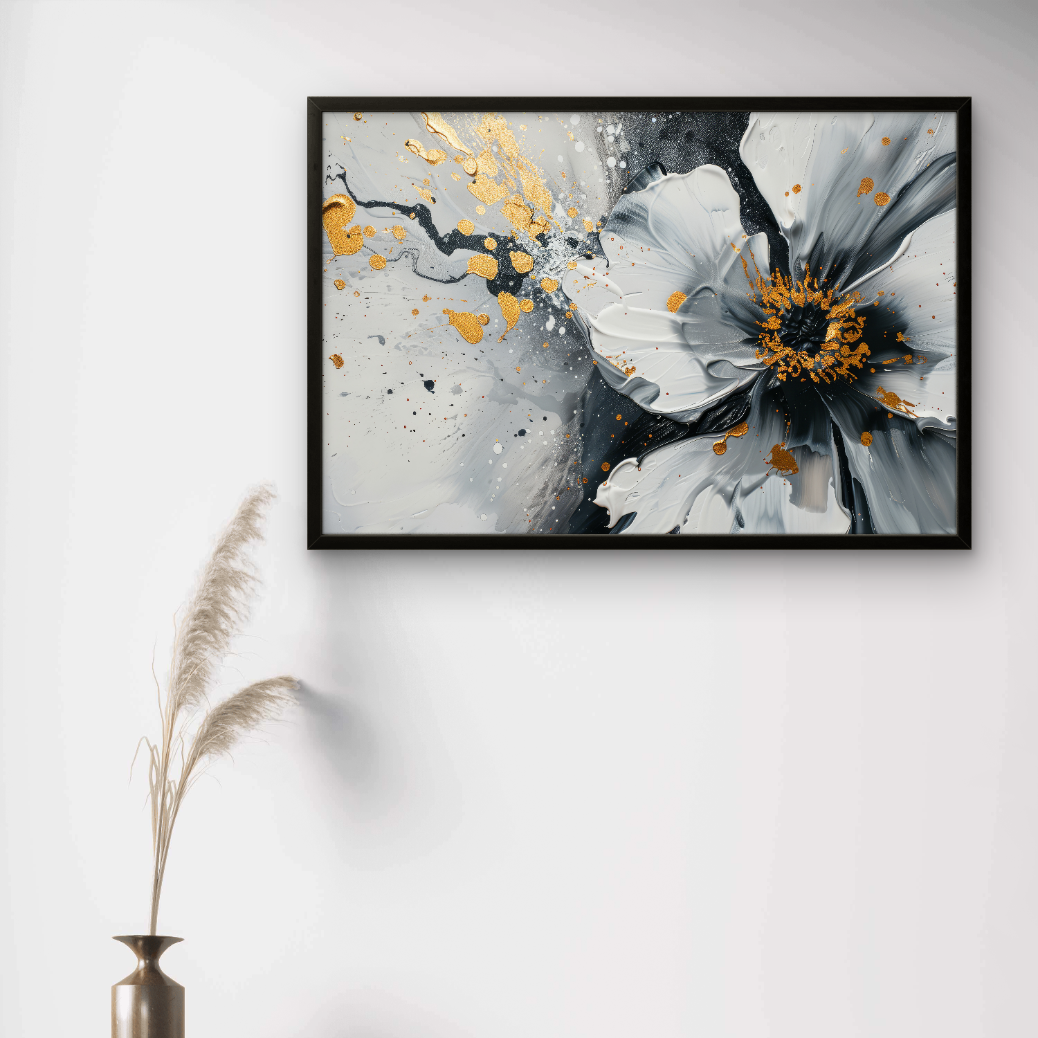 White Flower Abstract