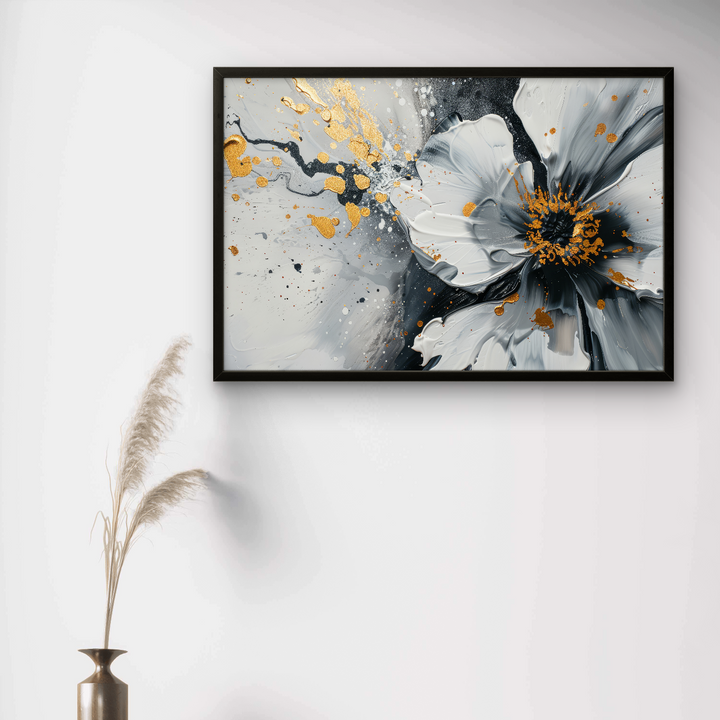 White Flower Abstract