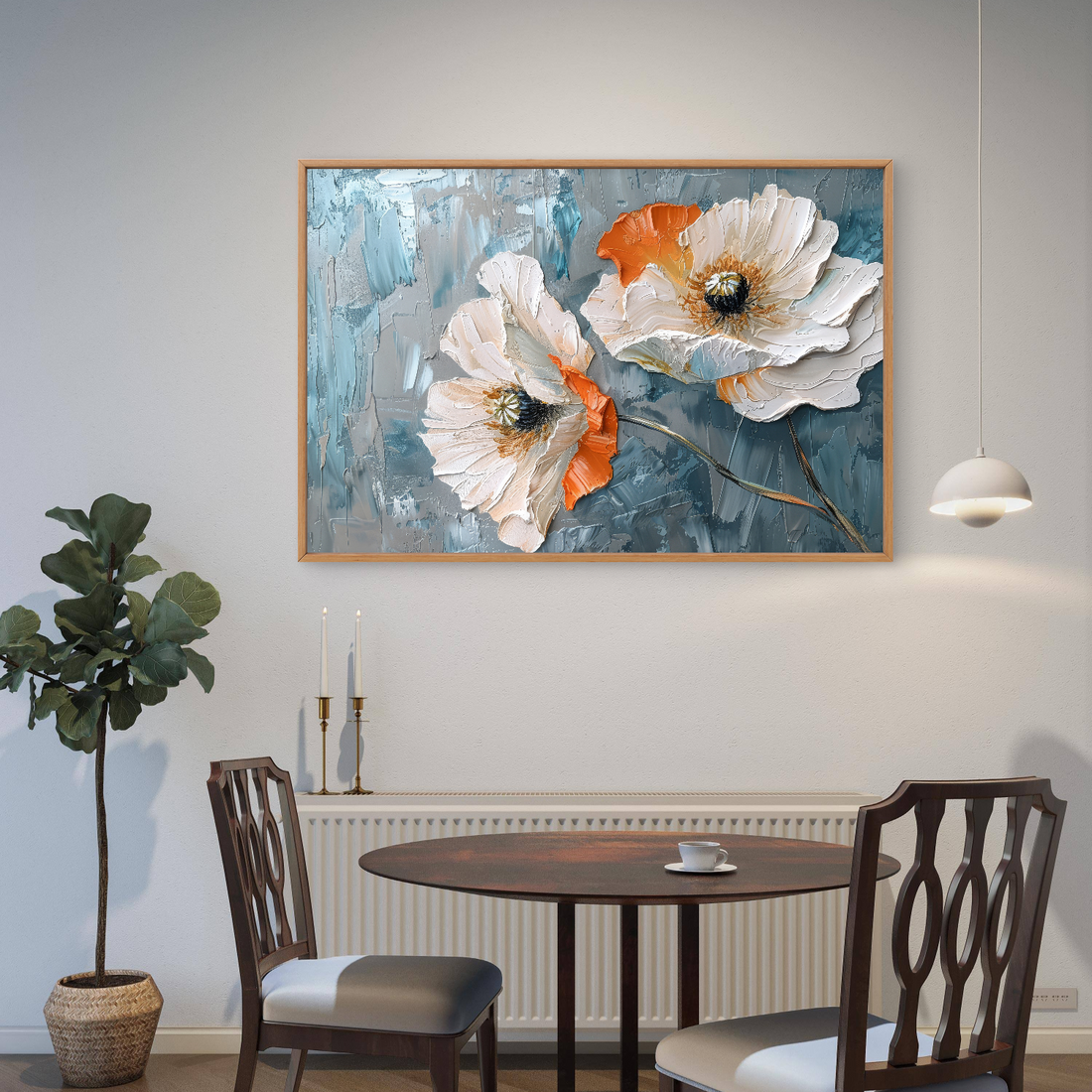 White Flowers Abstracts