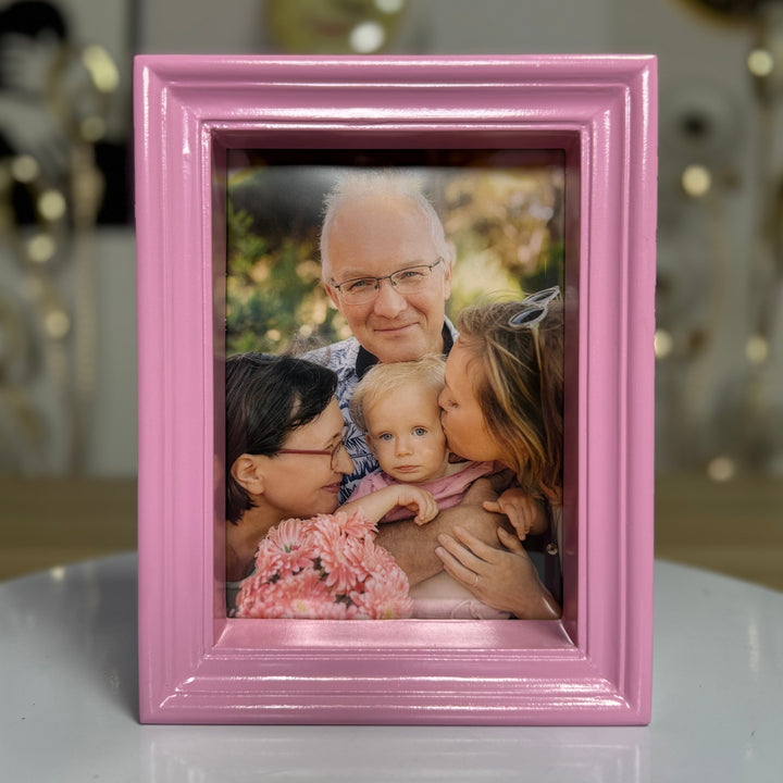Baby Pink 3D Love Photo Frame
