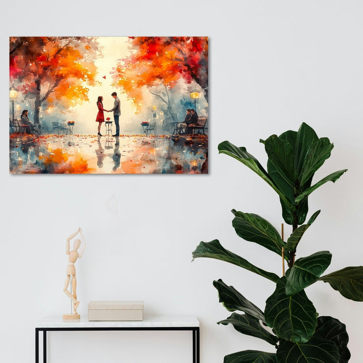 Couple Proposal on the Street