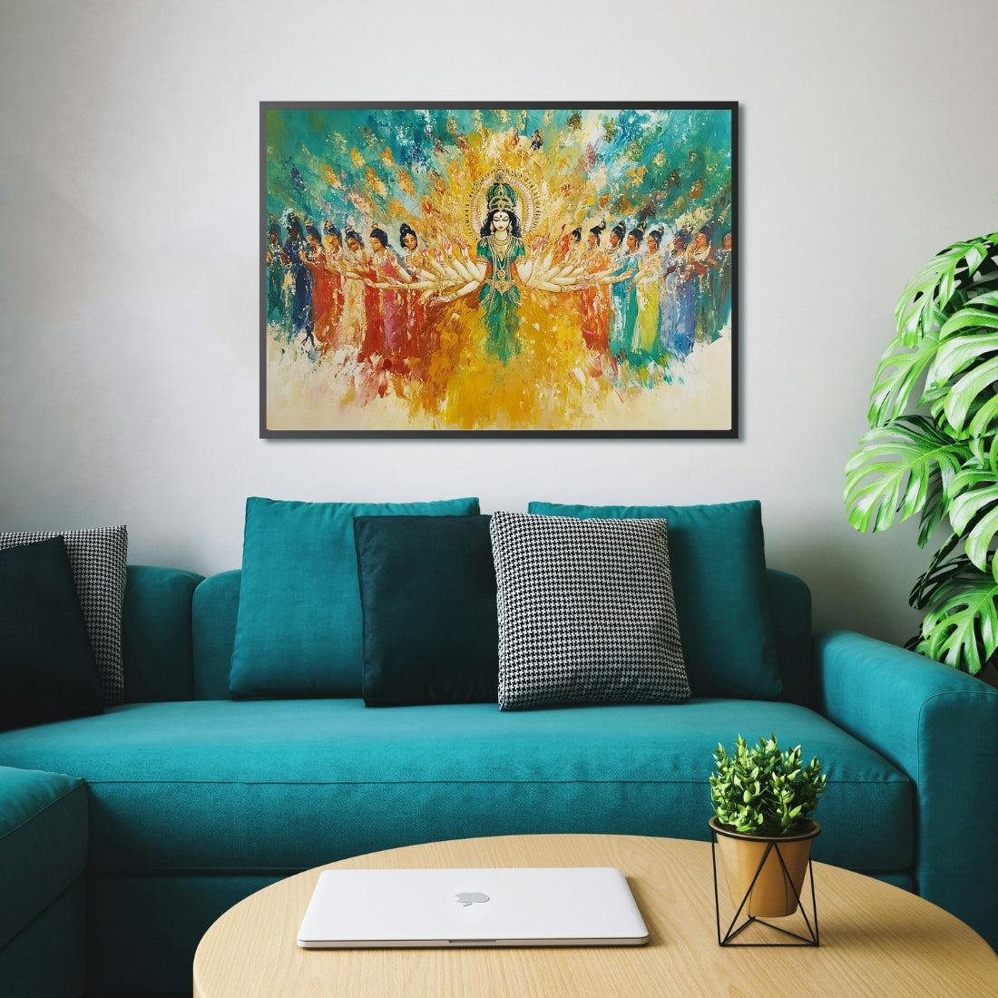 Abstract Goddess Art