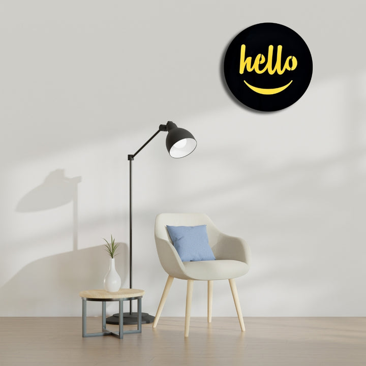 3D Acrylic Wood Round Art