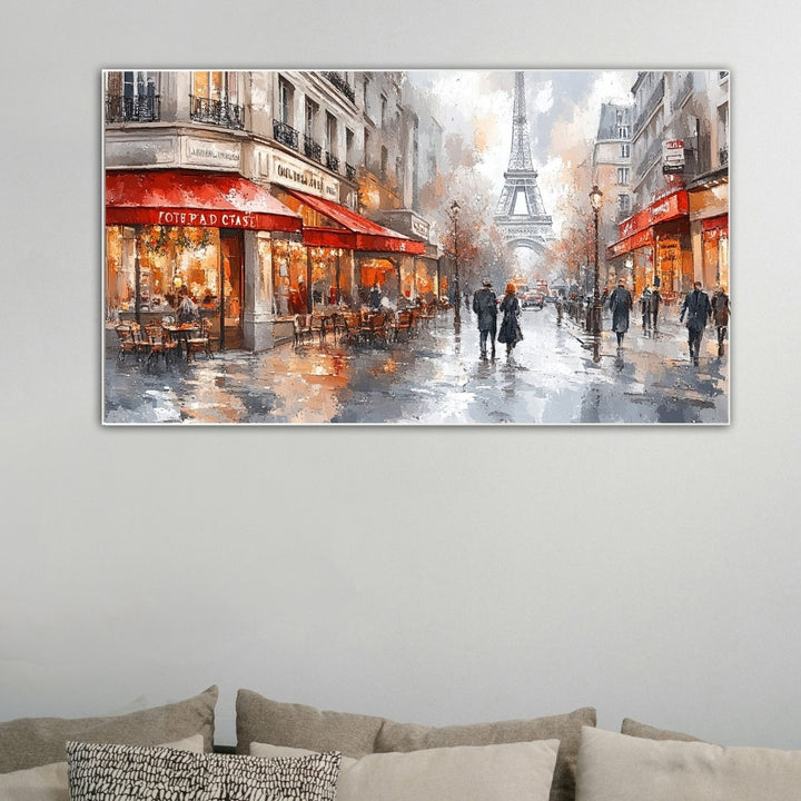 Watercolour Couple in the City