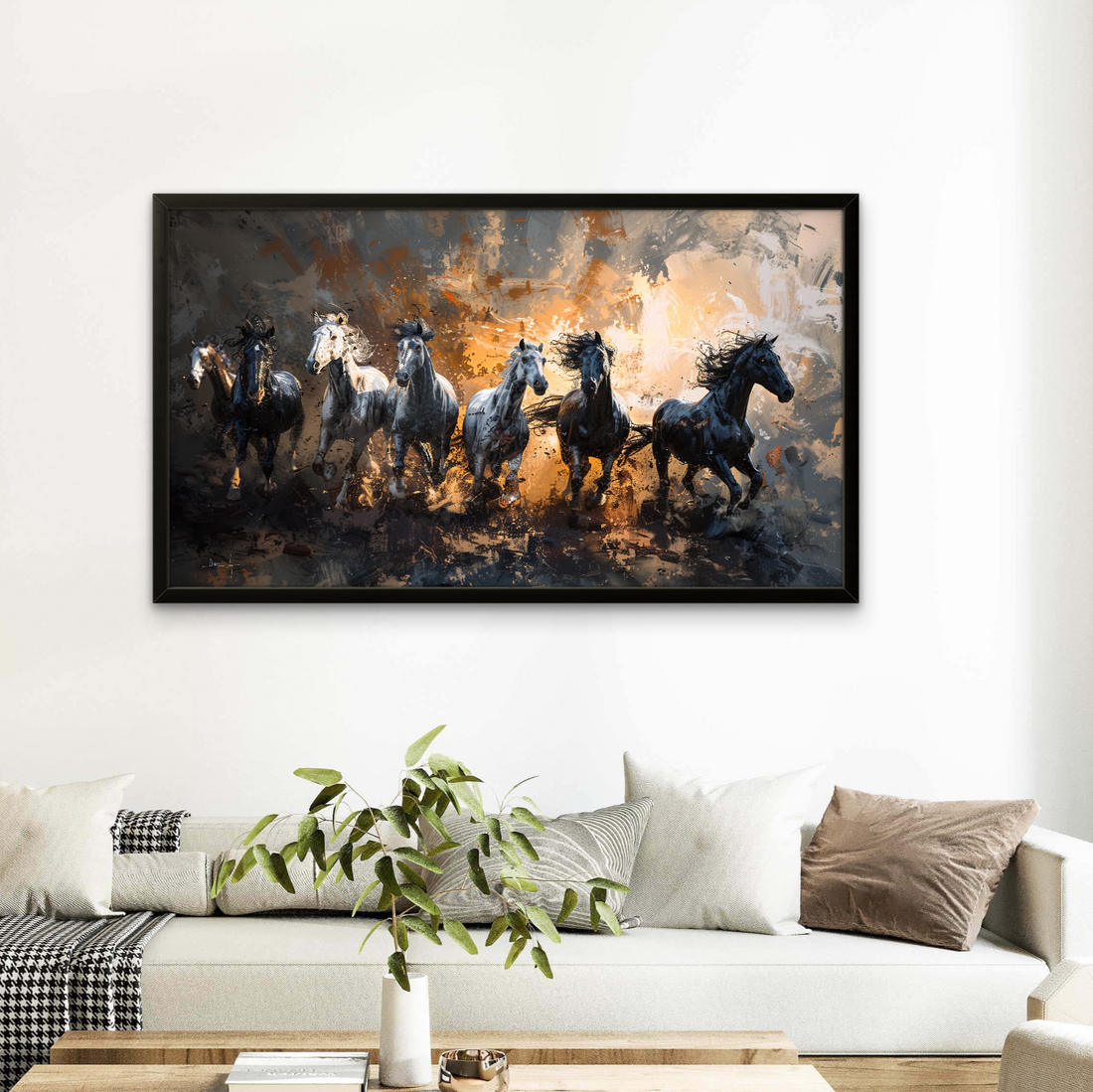 Rising Artistic Seven Horses