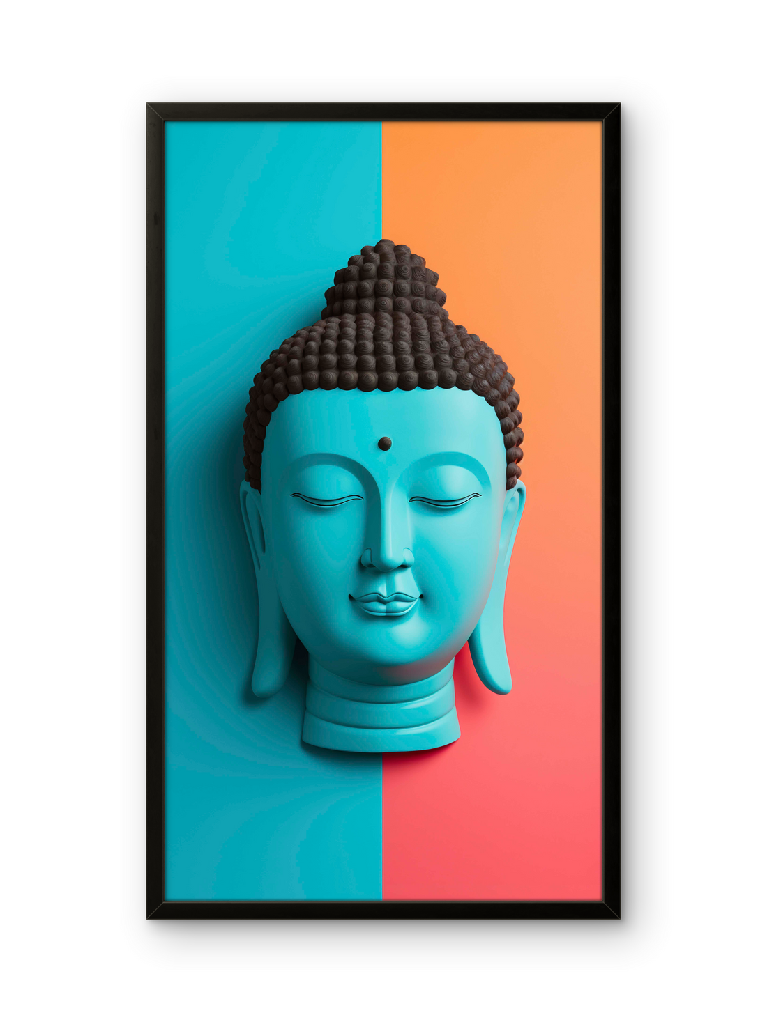 Gautam Buddha Real Feel Peace art on Canvas