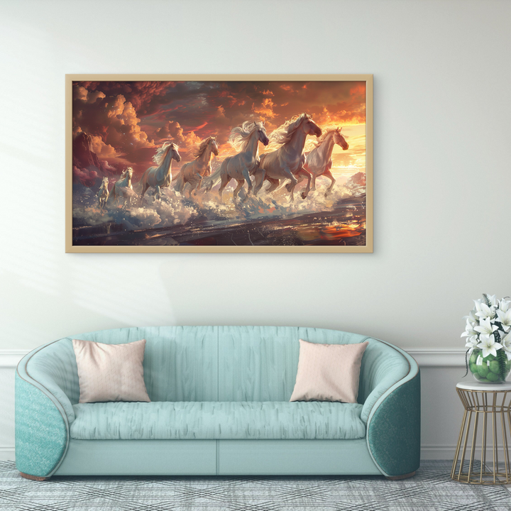 Seven White Horses represent Success