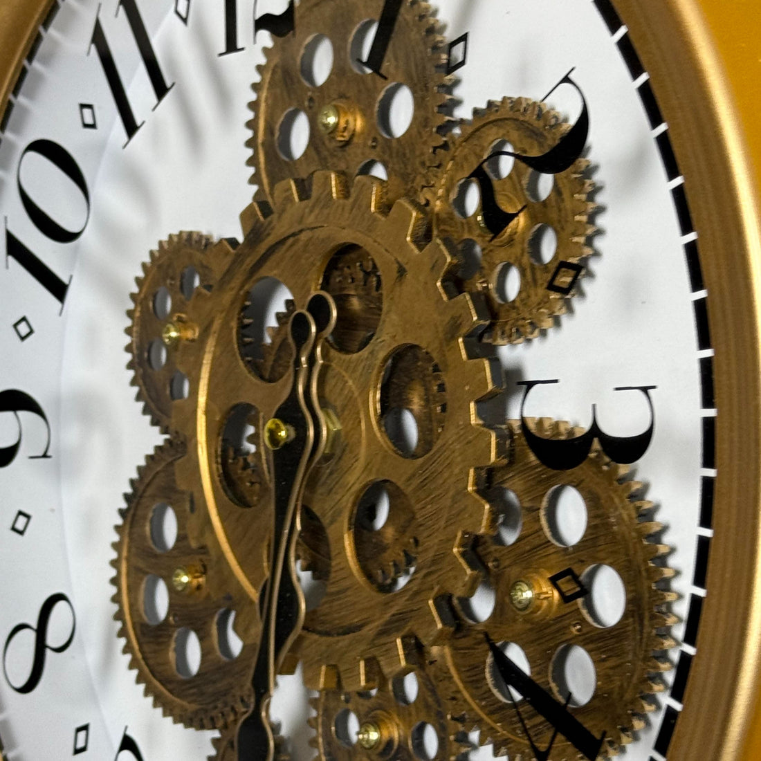 Classic Gear Mechanism Wall Clock