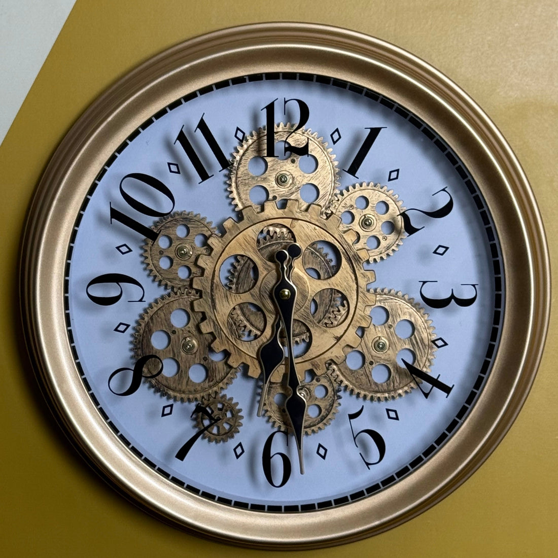 Classic Gear Mechanism Wall Clock