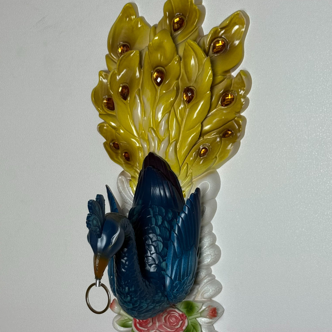 Heritage Peacock Wall Clock