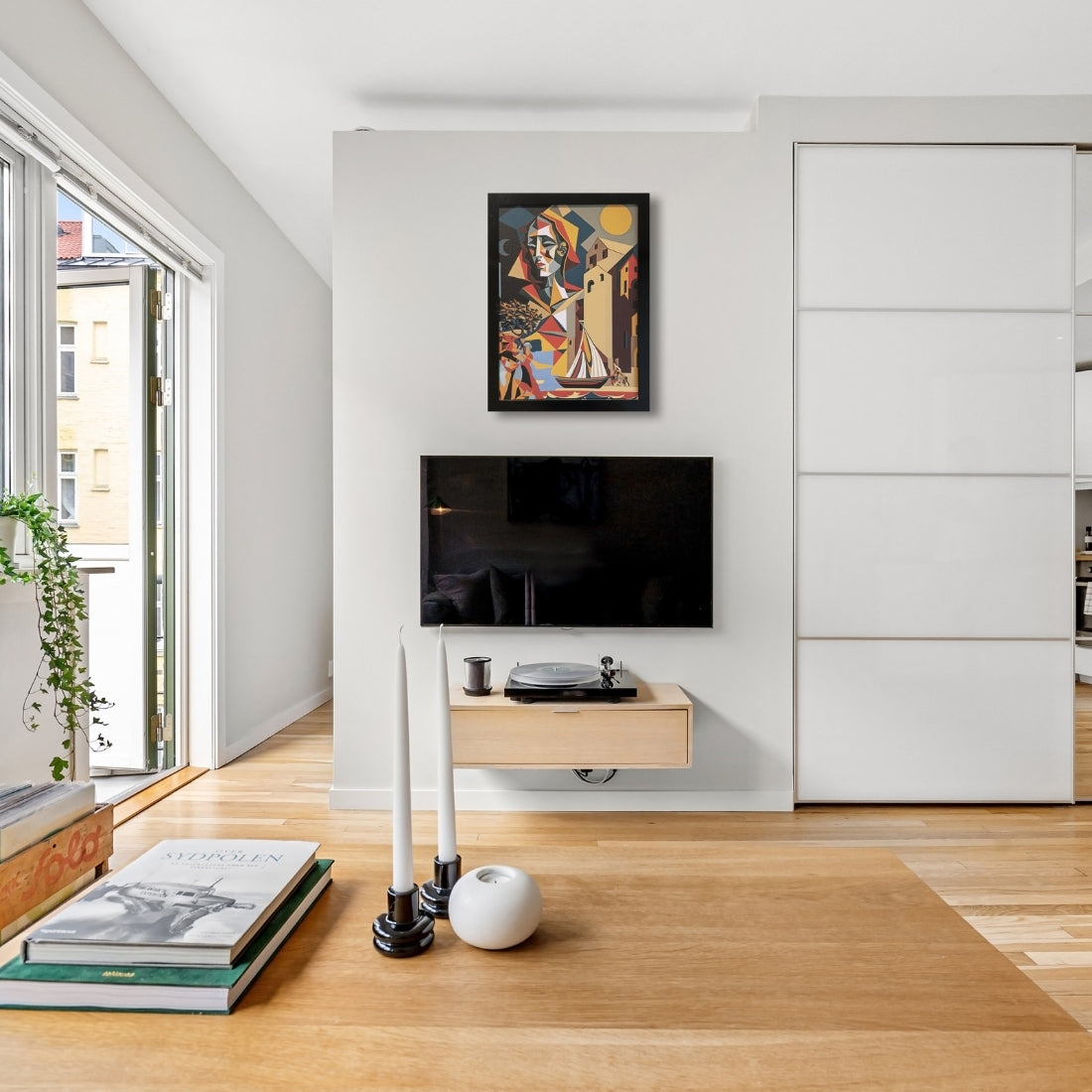 Modern Art of a Lady