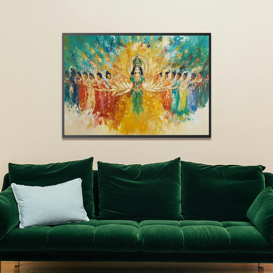 Abstract Goddess Art