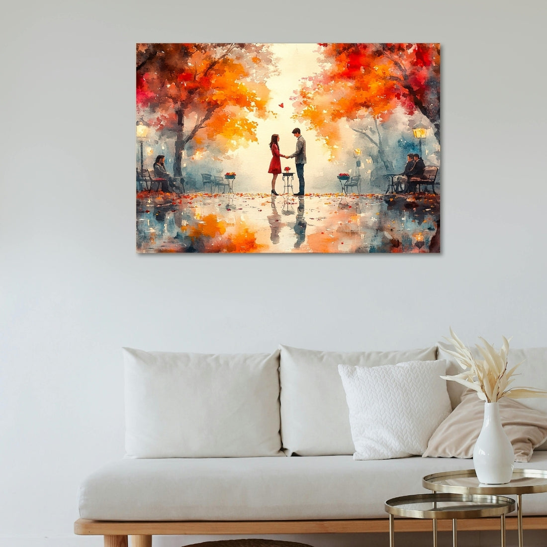 Couple Proposal on the Street