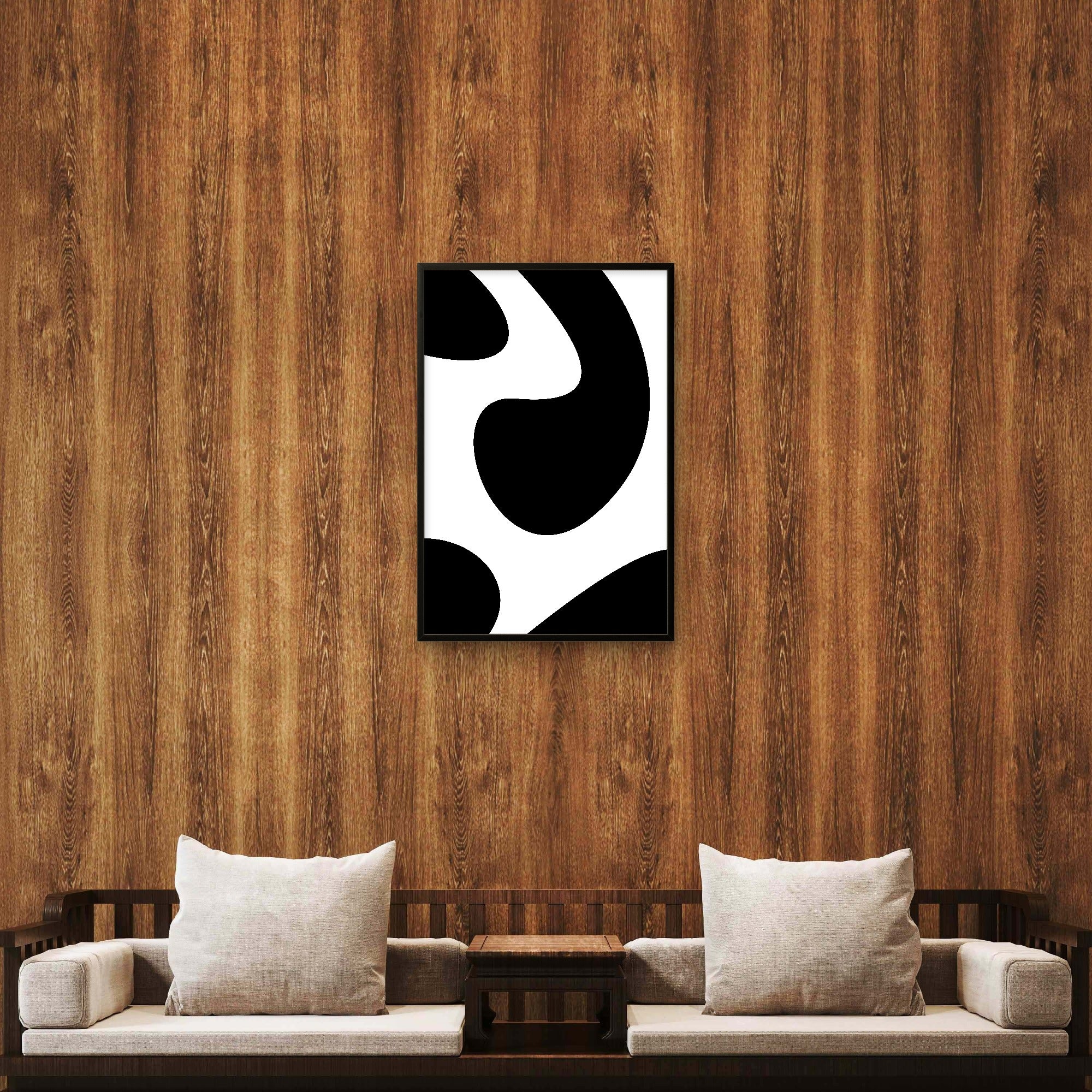 Abstract Dark Painting