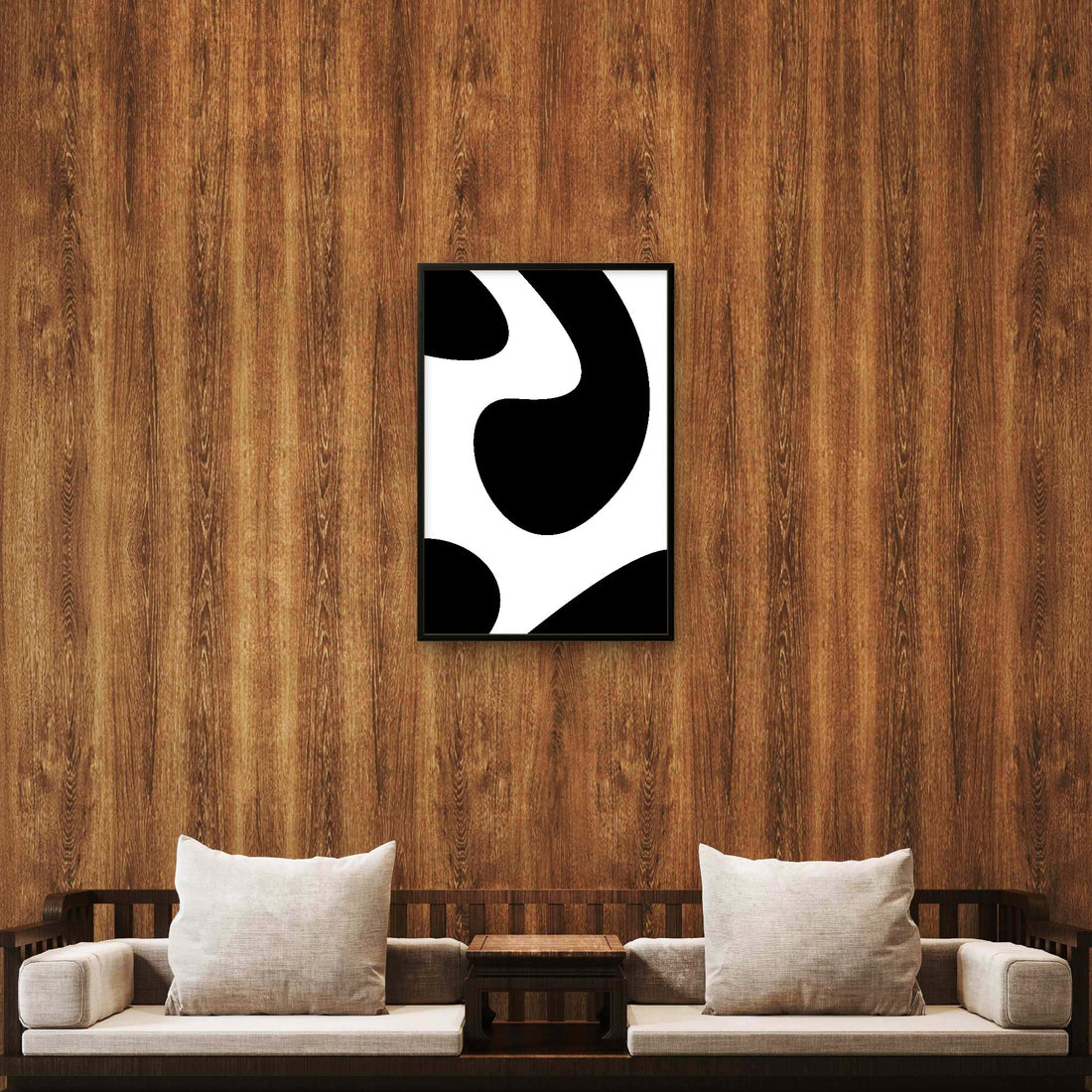 Abstract Dark Painting