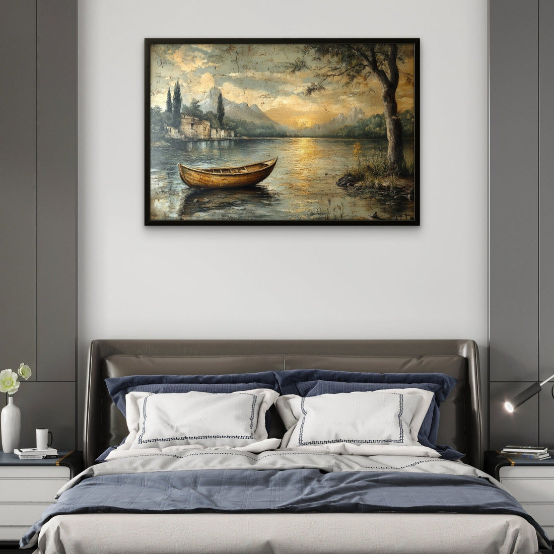 Boat in the Riverside