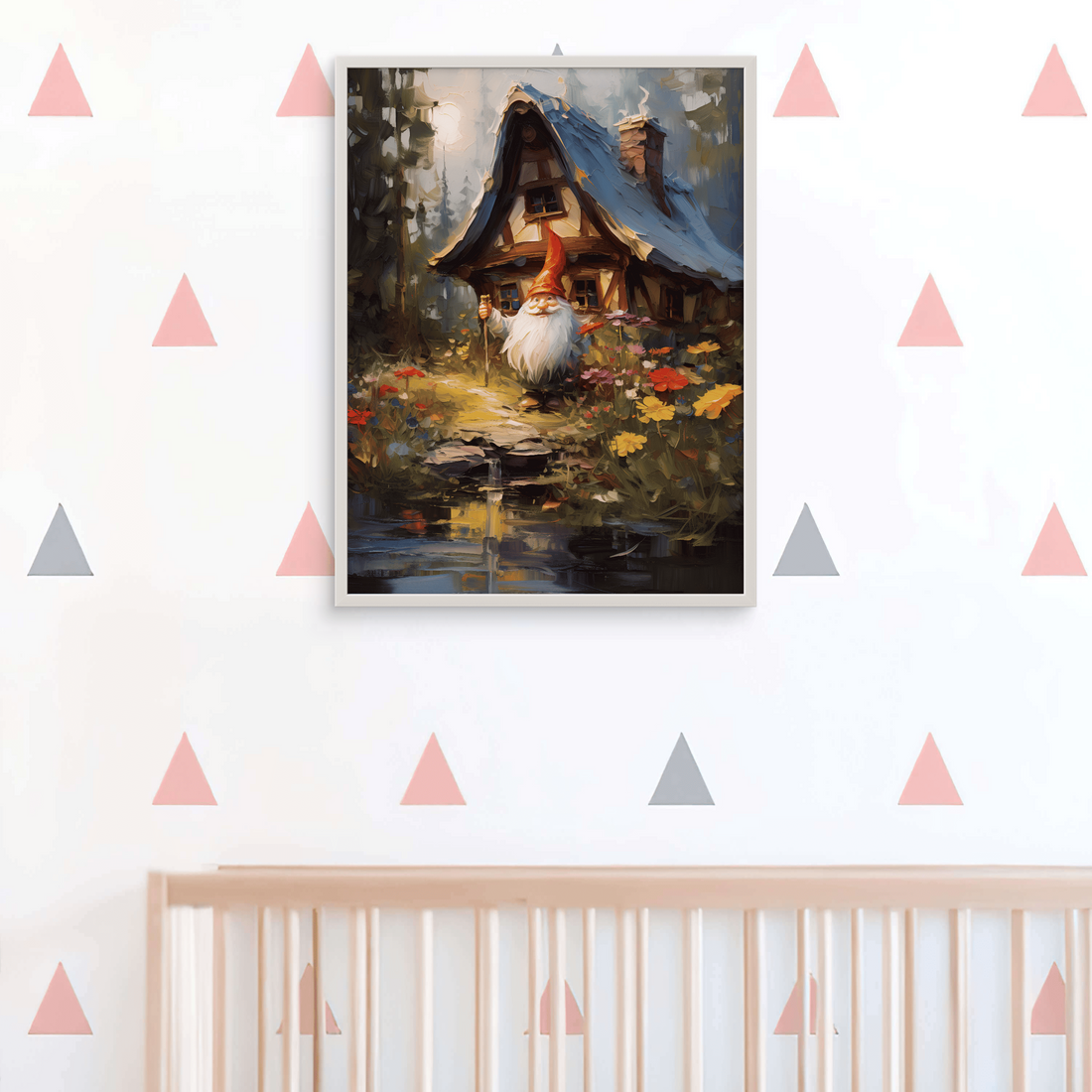 Cute Oldman Canvas - Frugal Carts