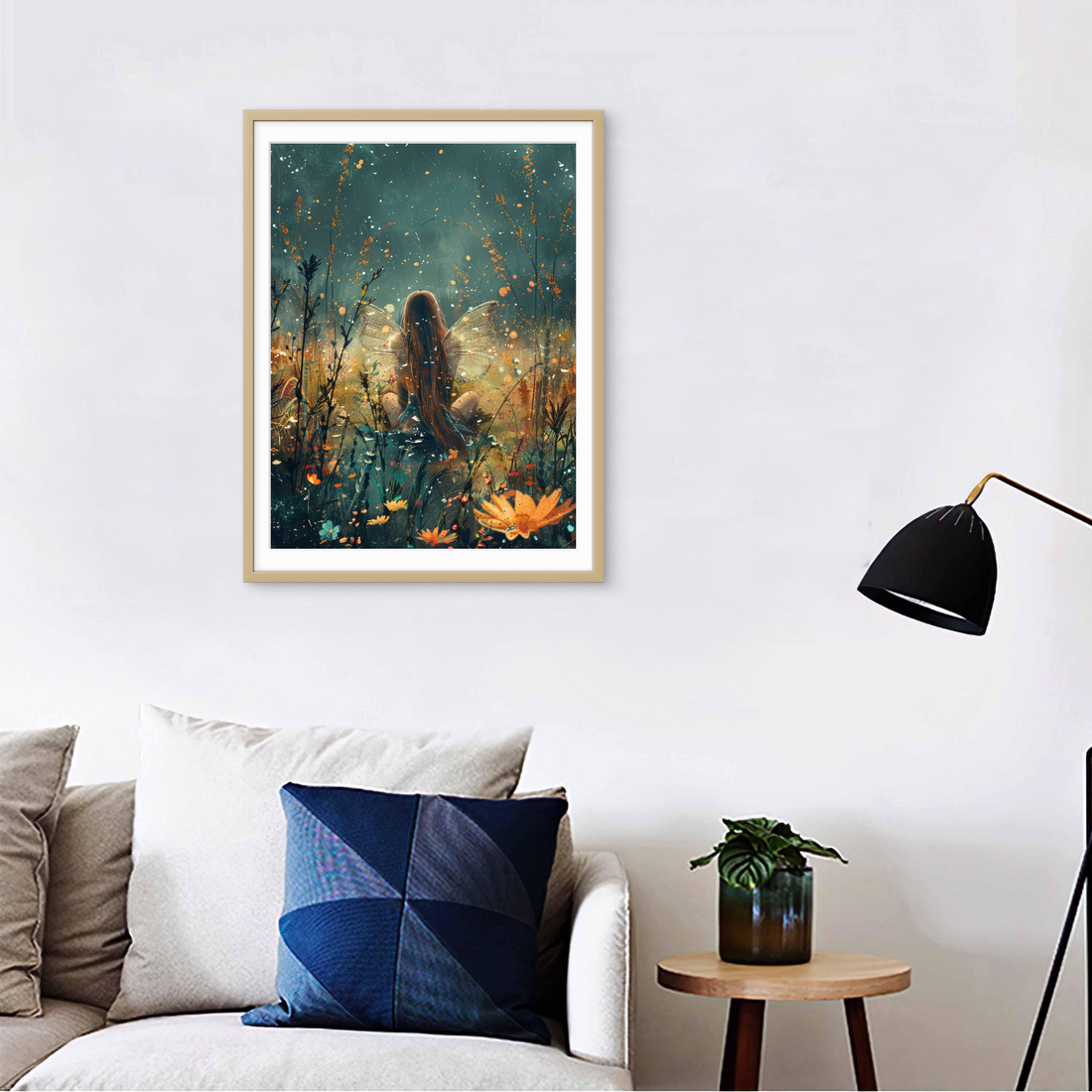 Butterfly Girl Art