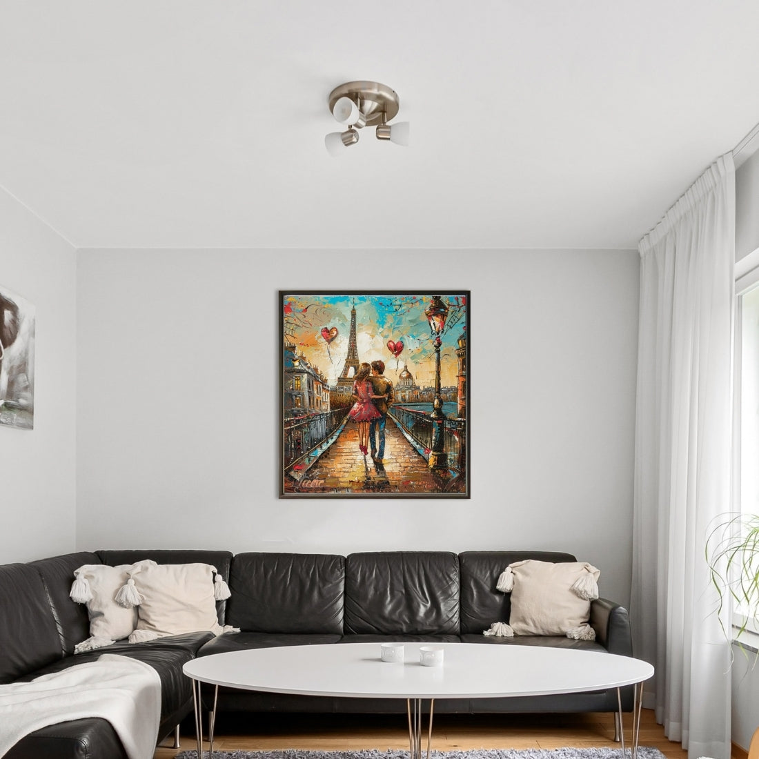 Love in Paris Art Square