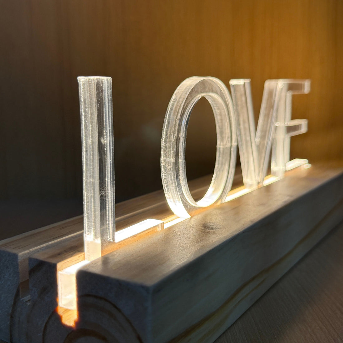 Warm Light love Memory Frame