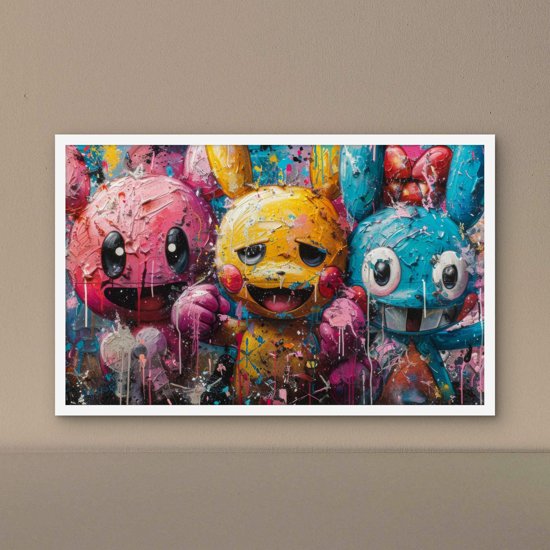 Colourful Funny Characters