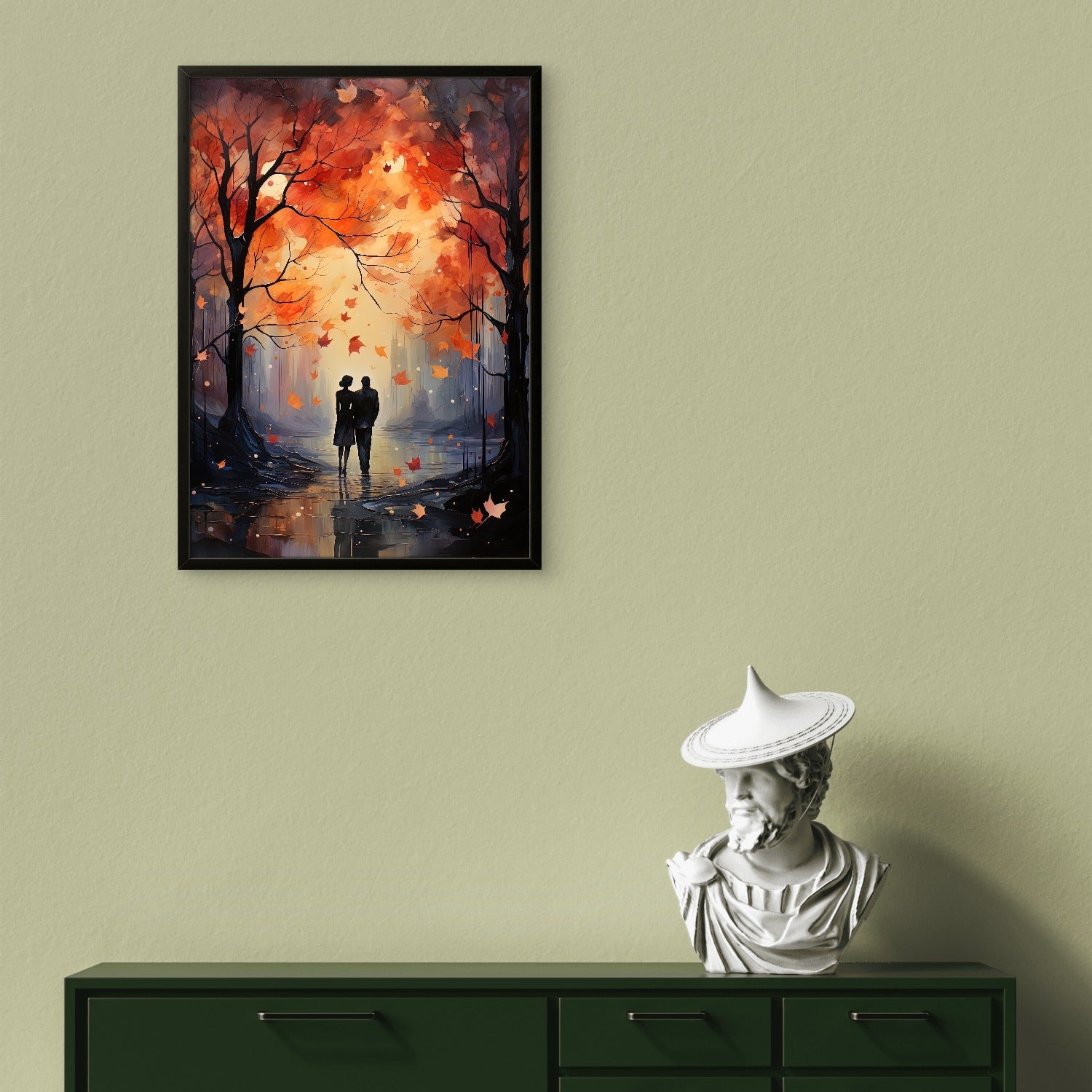 Shadow couple Abstract