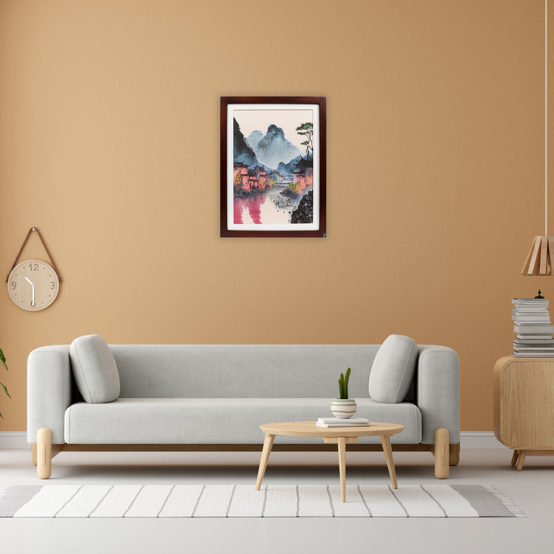 Japanese Landscape Square