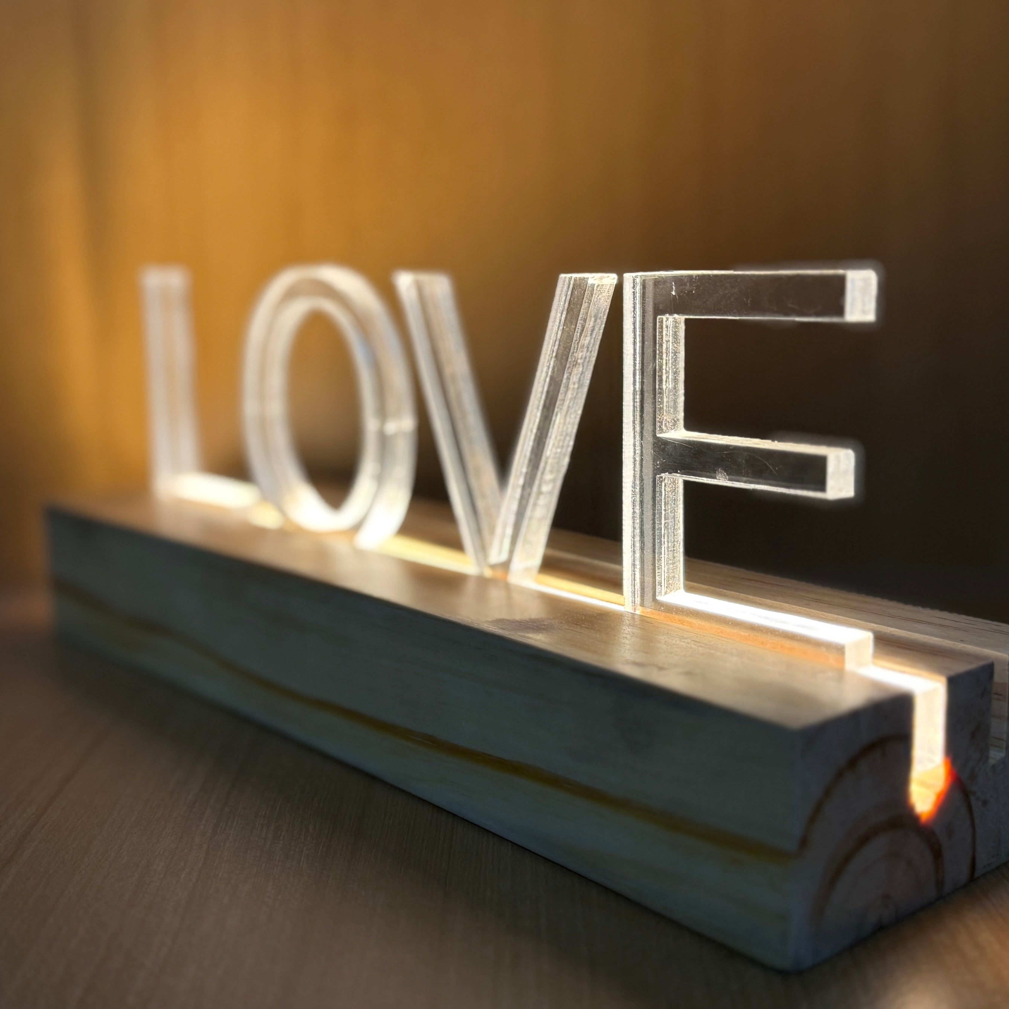 Warm Light love Memory Frame