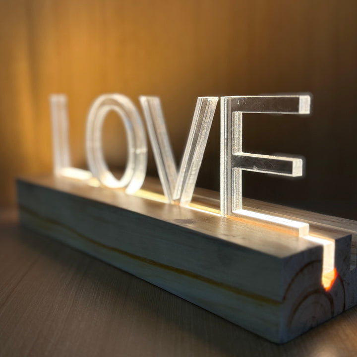 Warm Light love Memory Frame