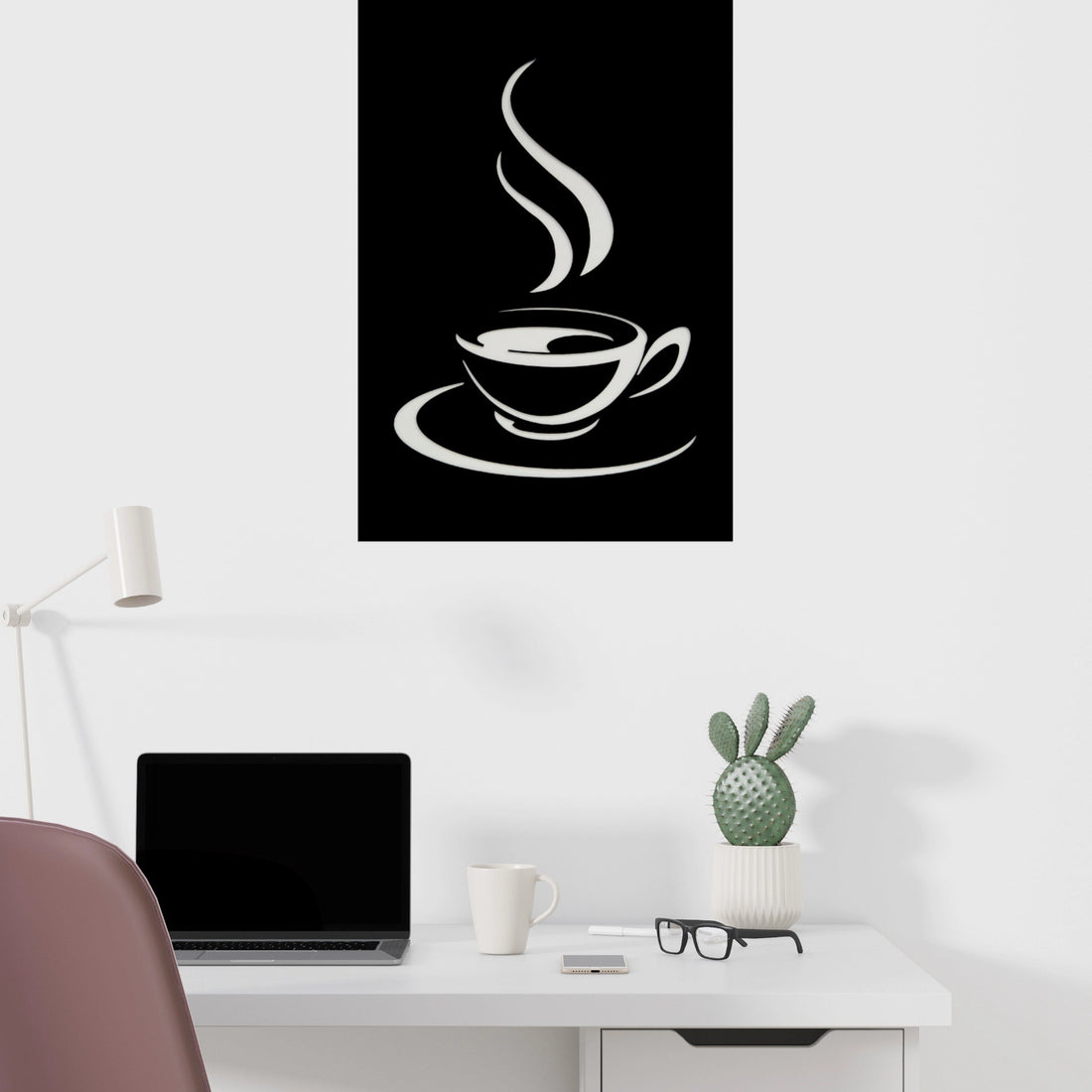 3D Coffee Acrylic Art